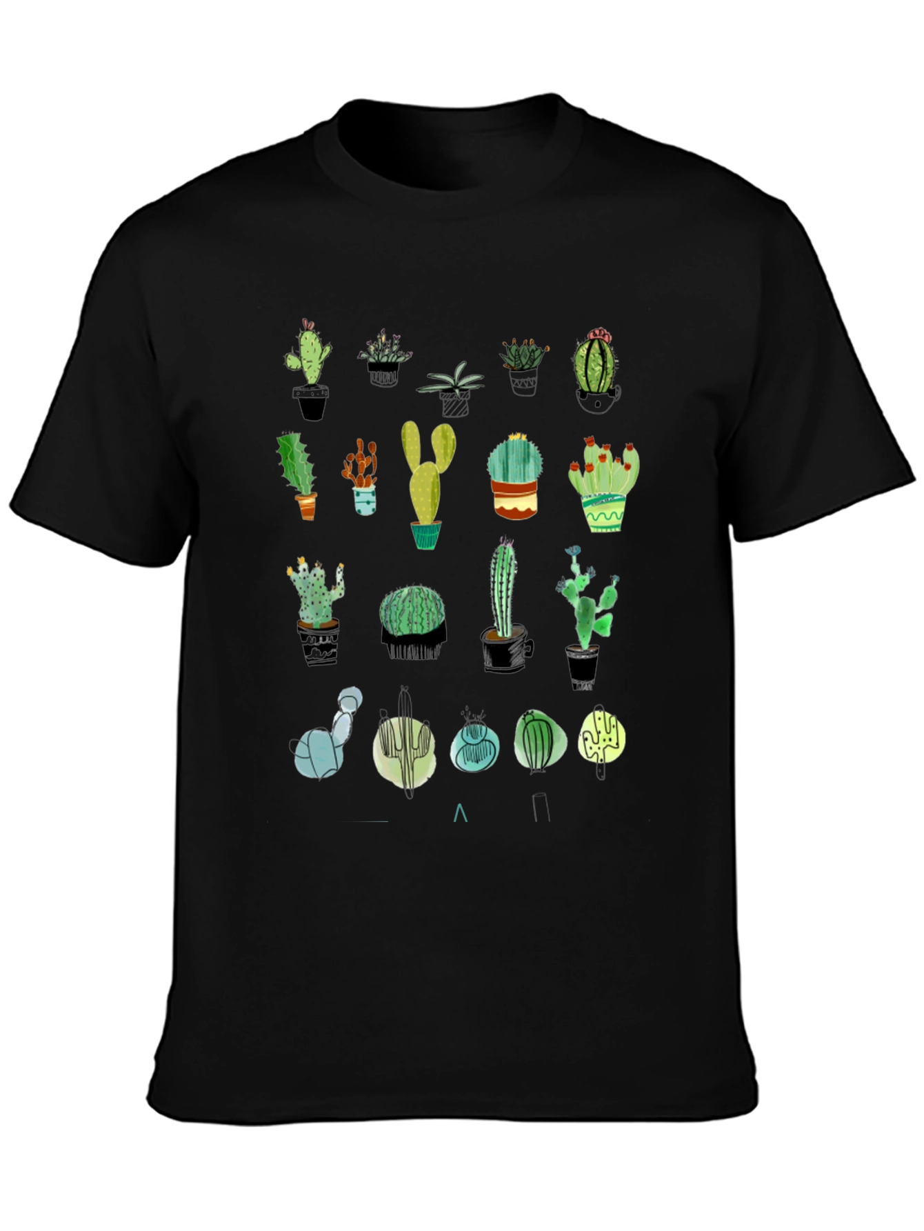 Cactus Print T-Shirt