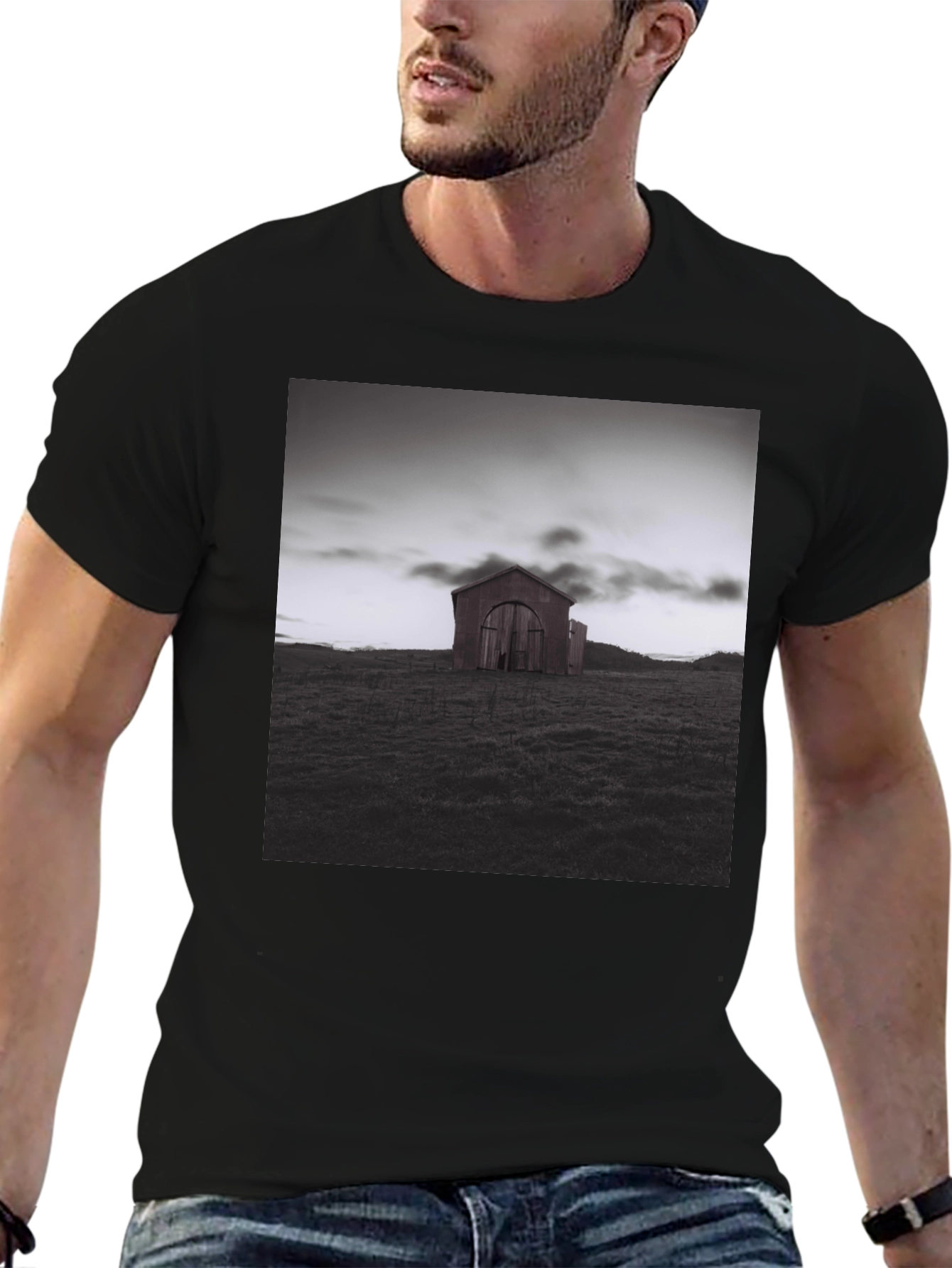 Rustic Barn Graphic T-Shirt