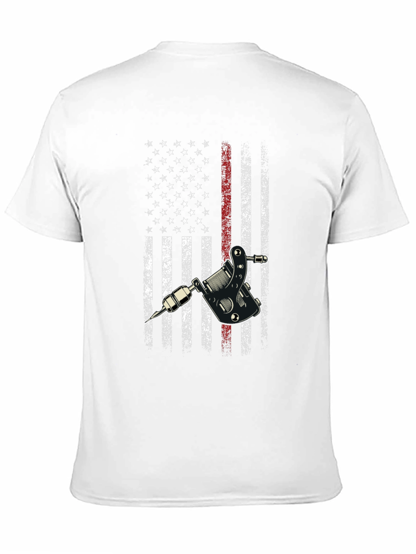 Tattoo Artist American Flag T-Shirt