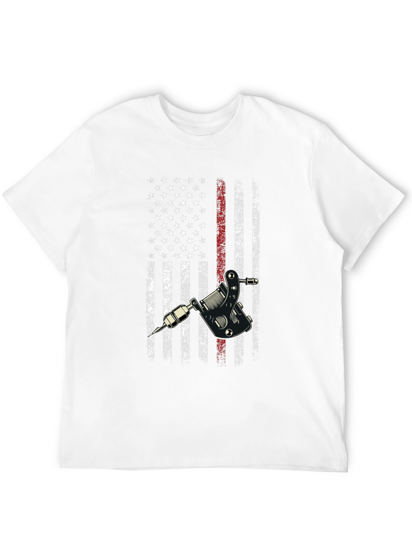 Tattoo Artist American Flag T-Shirt