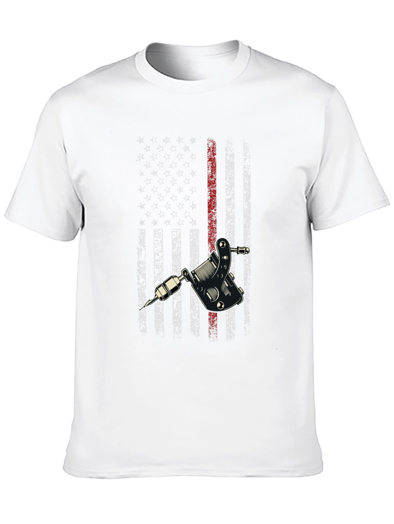Tattoo Artist American Flag T-Shirt