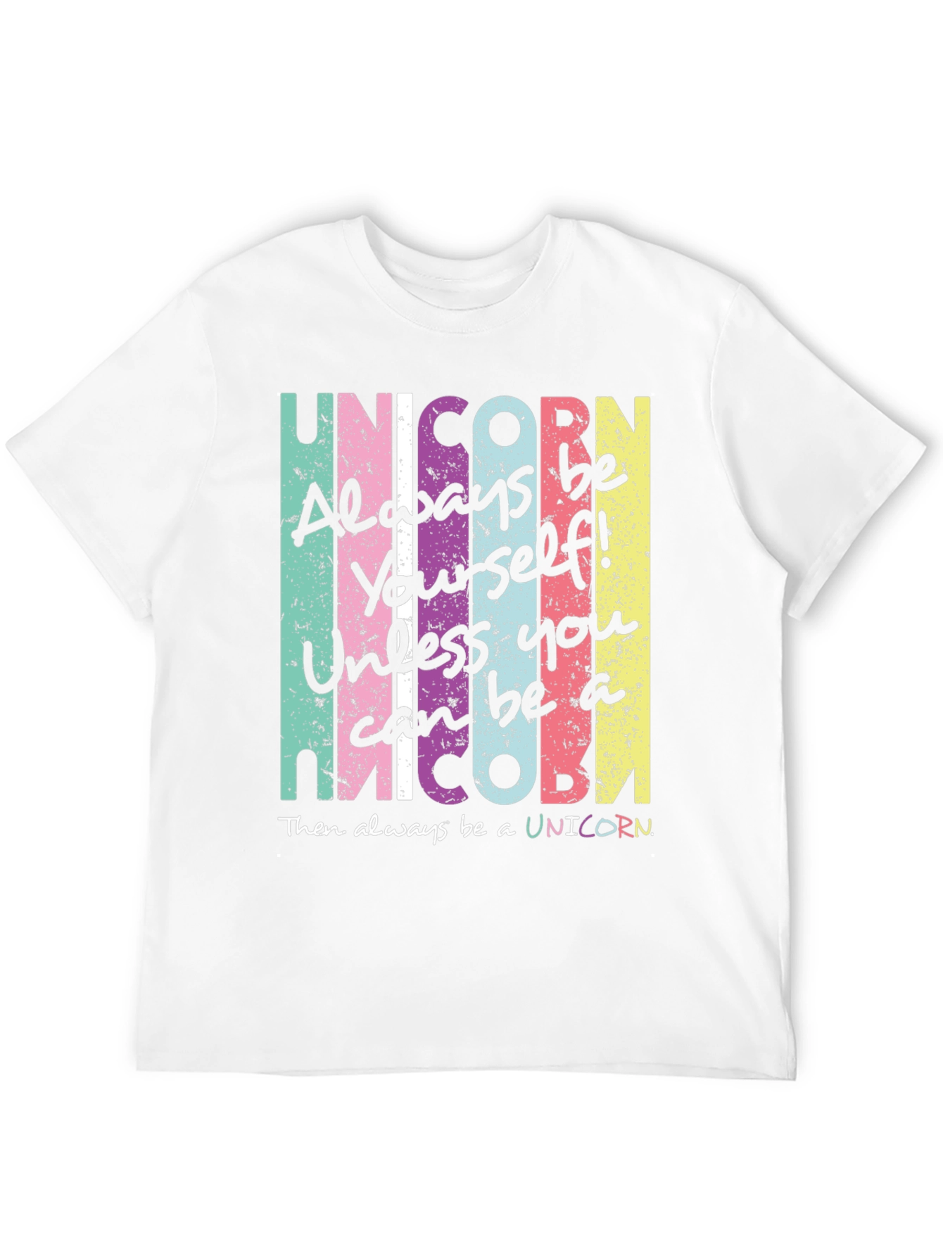 Unicorn Always Be Yourself Graphic Tee