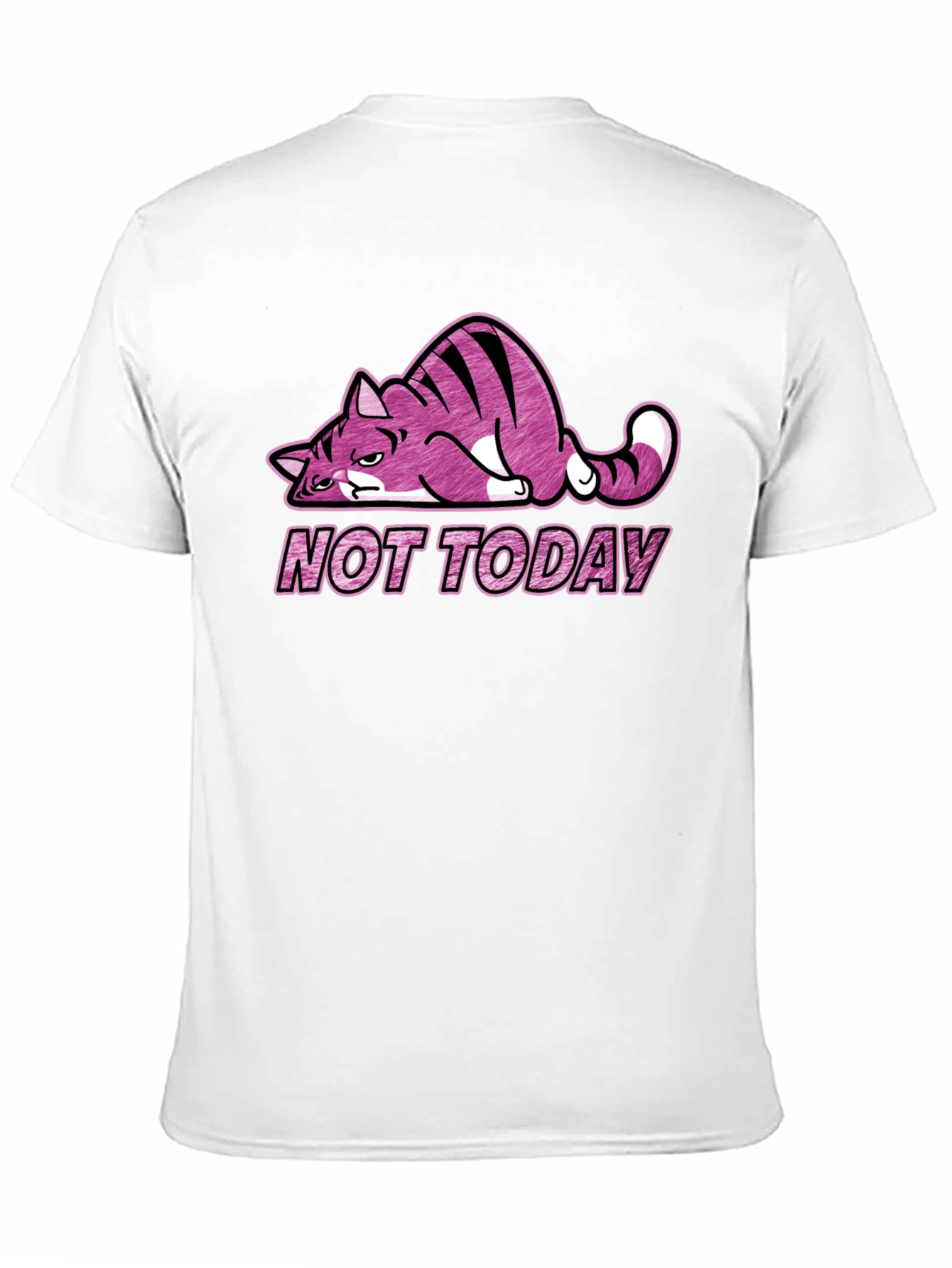 Not Today Cat Graphic Tee
