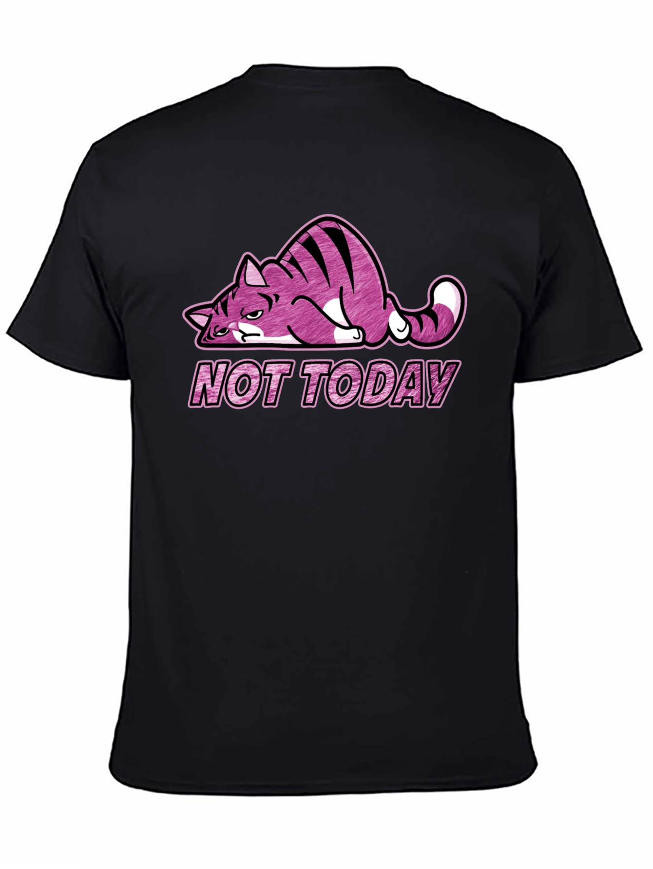 Not Today Cat Graphic Tee