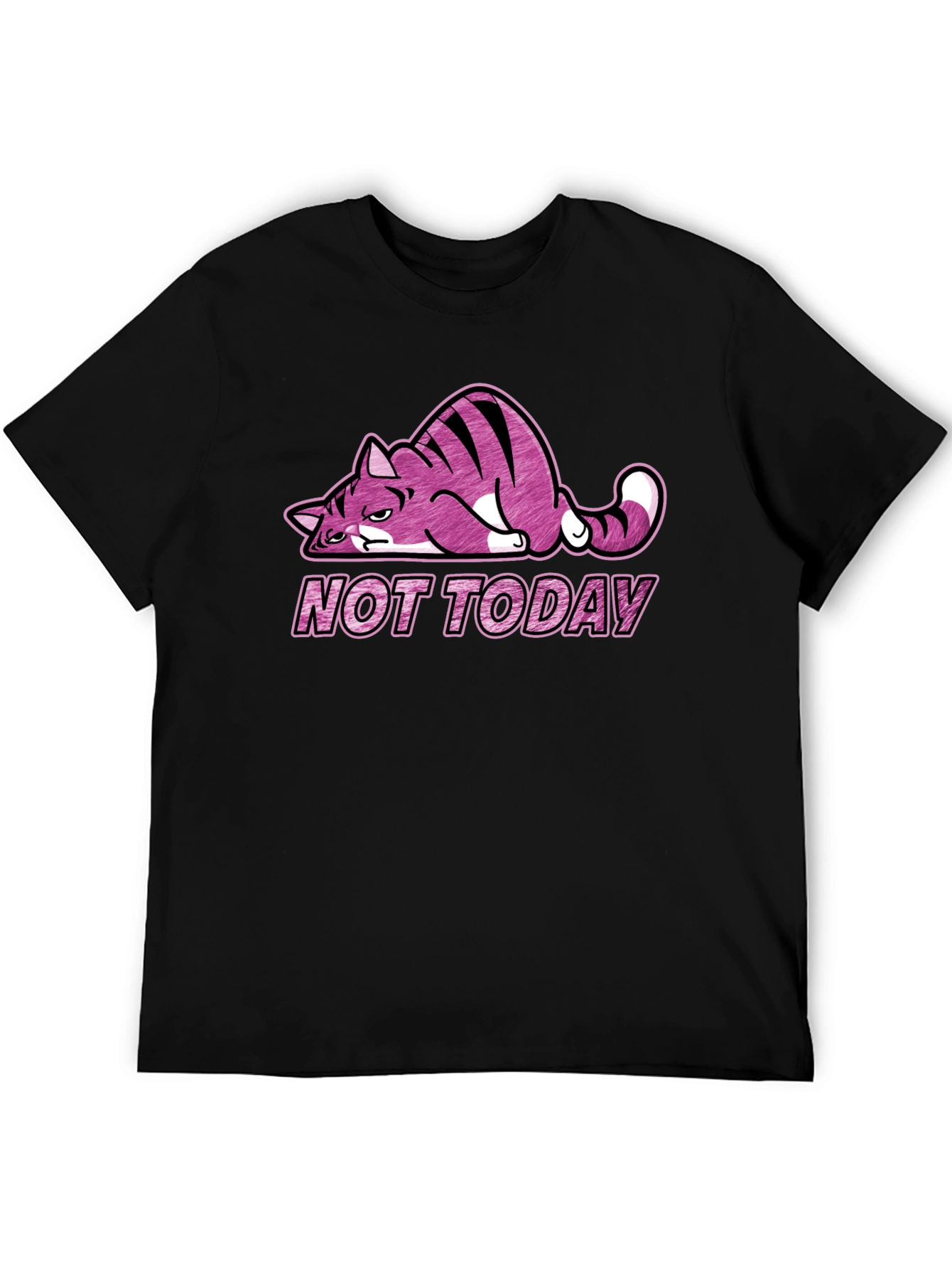 Not Today Cat Graphic Tee