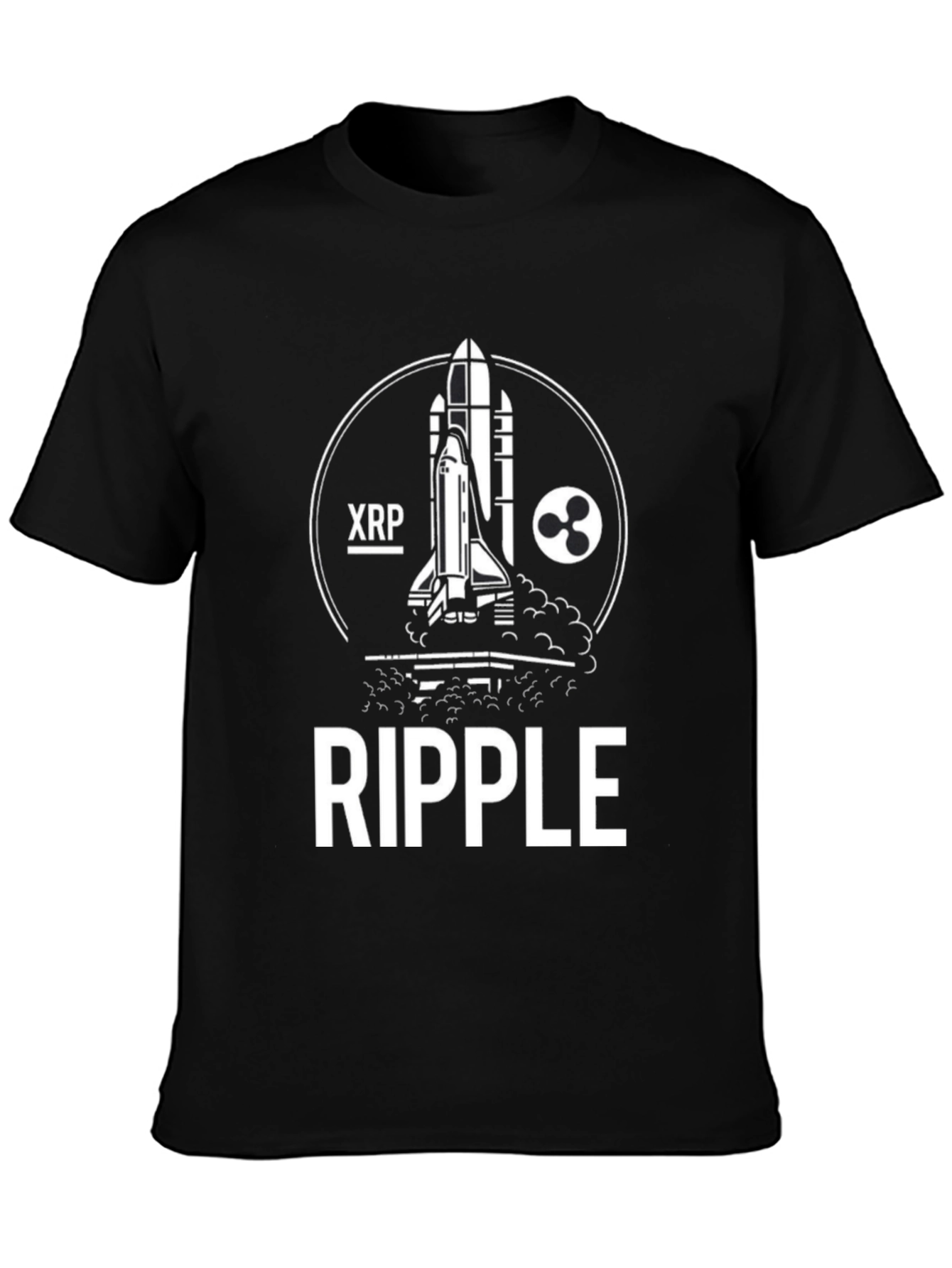 Ripple XRP Rocket T-Shirt - Crypto Moon