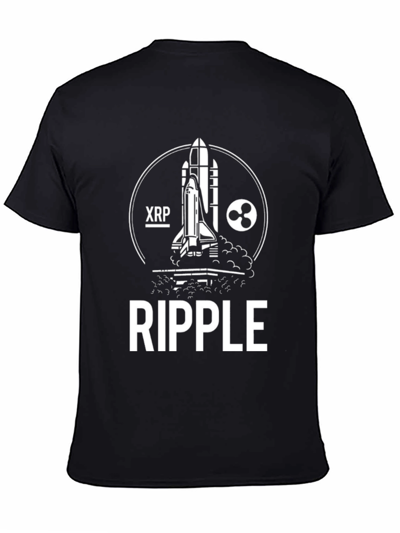Ripple XRP Rocket T-Shirt - Crypto Moon