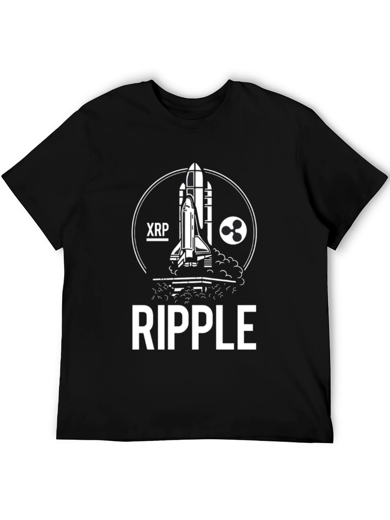 Ripple XRP Rocket T-Shirt - Crypto Moon
