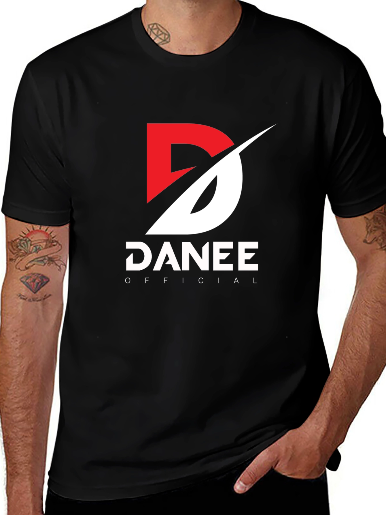 Danee Official Graphic T-Shirt - Black