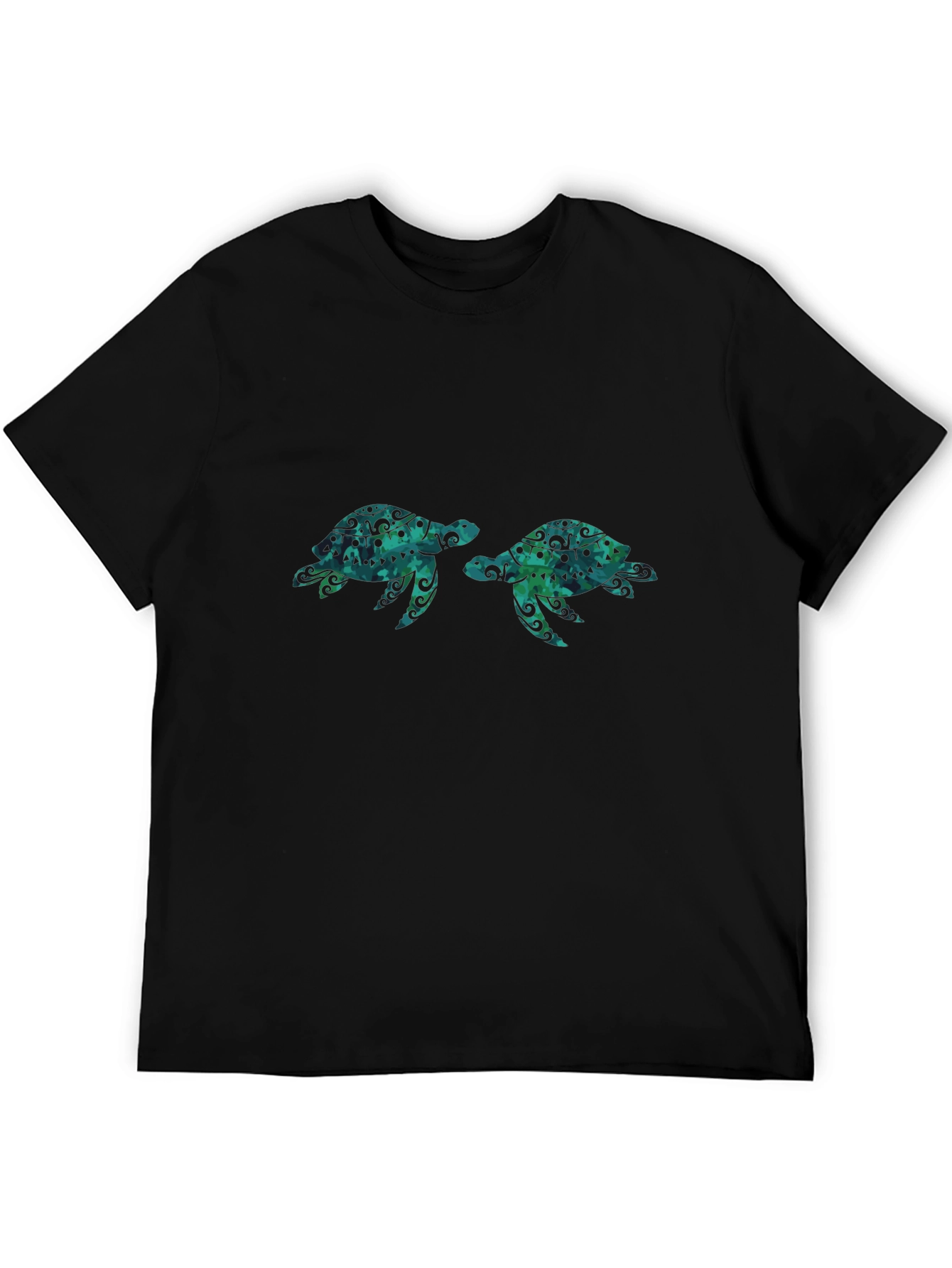 Turtle Graphic Tee - Cool Ocean Design