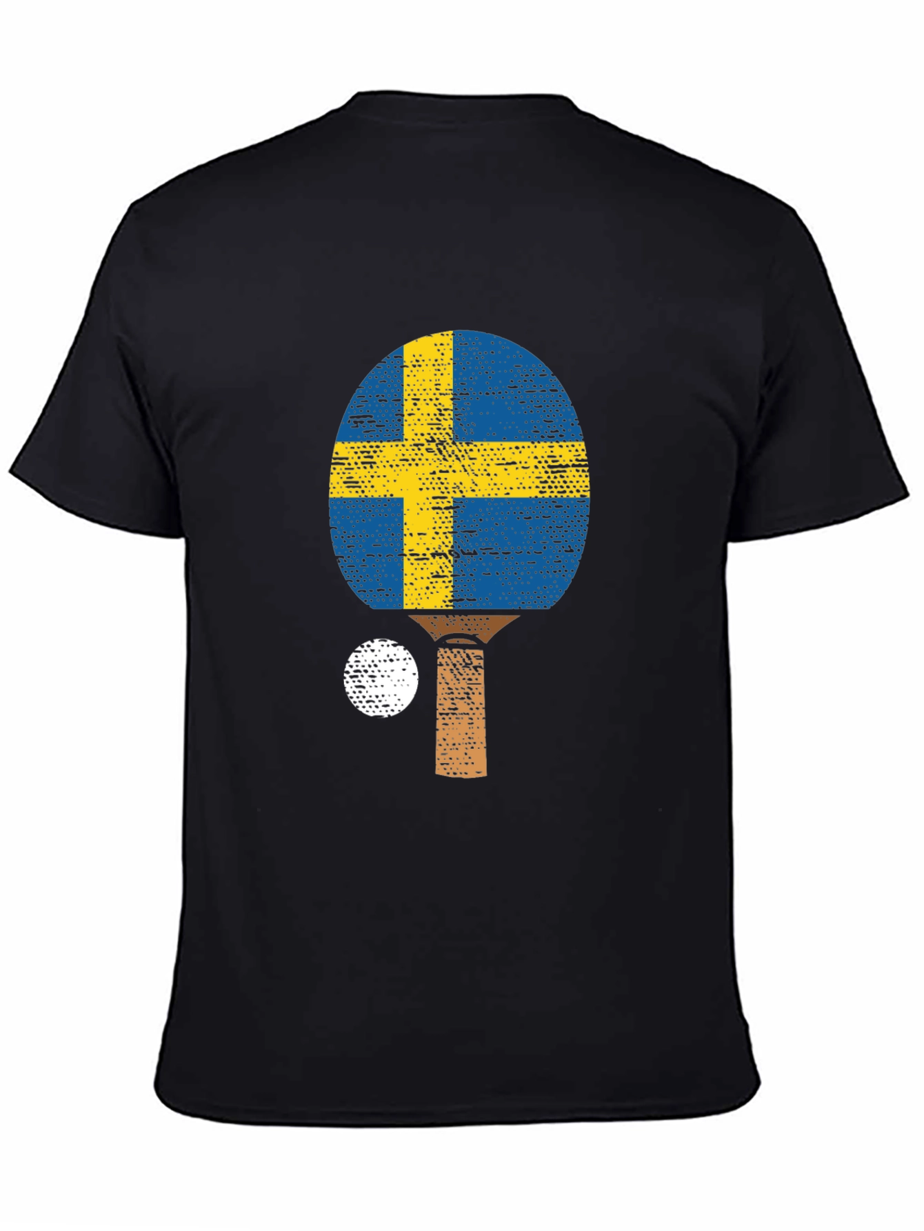 Sweden Flag Table Tennis T-Shirt