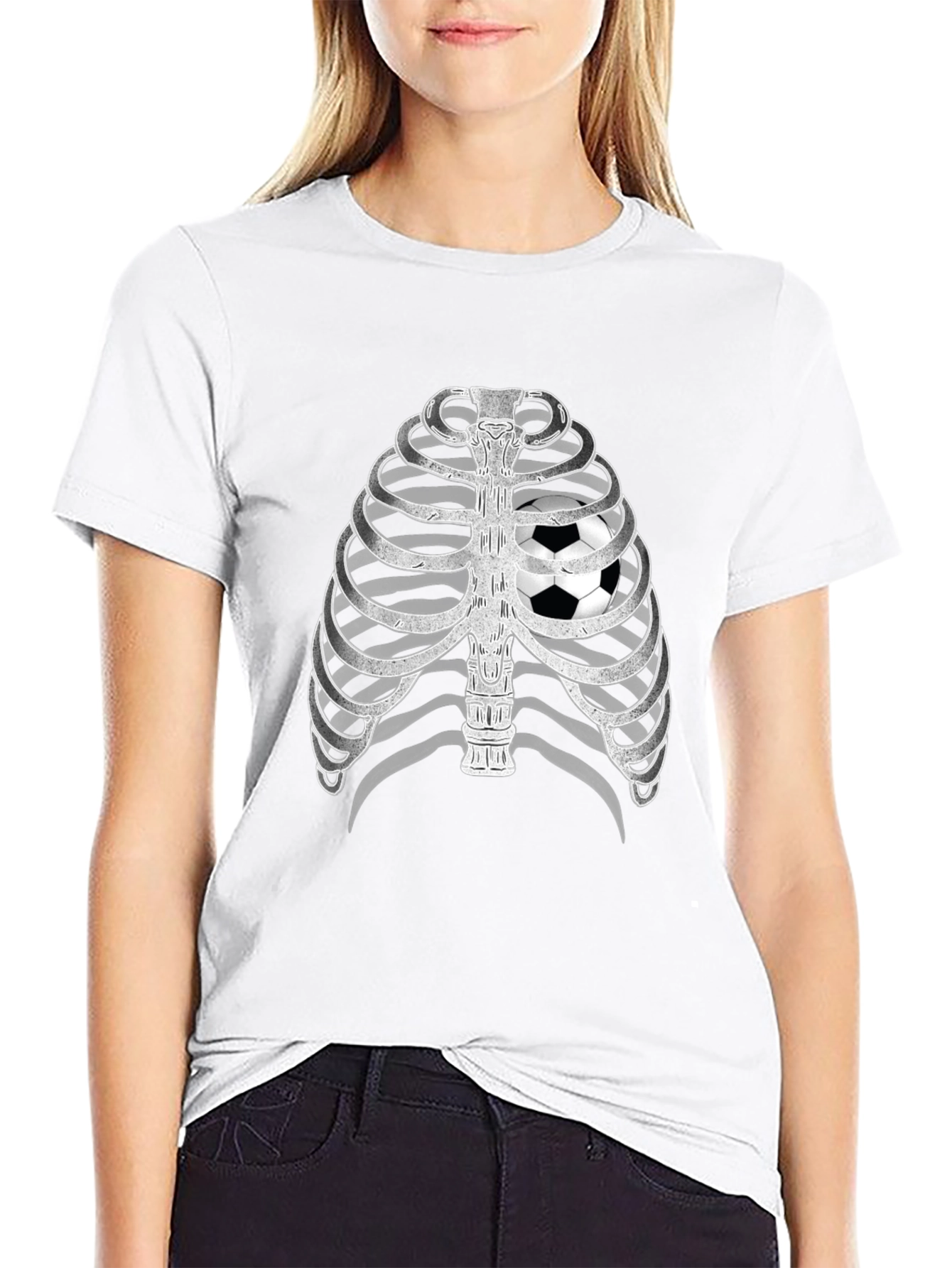 Soccer Rib Cage T-Shirt