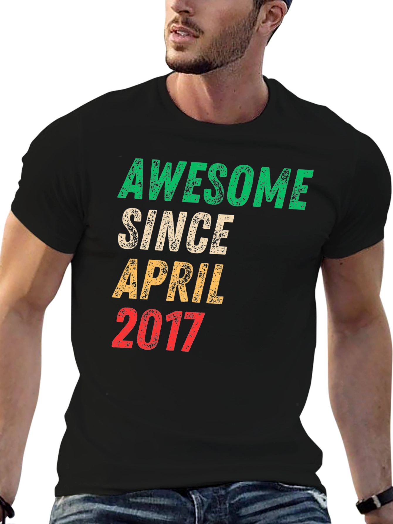 Awesome Since April 2017 T-Shirt