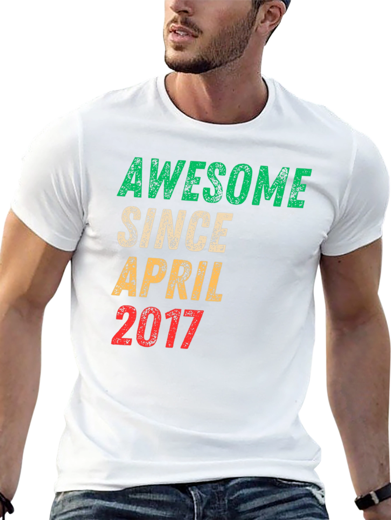 Awesome Since April 2017 T-Shirt