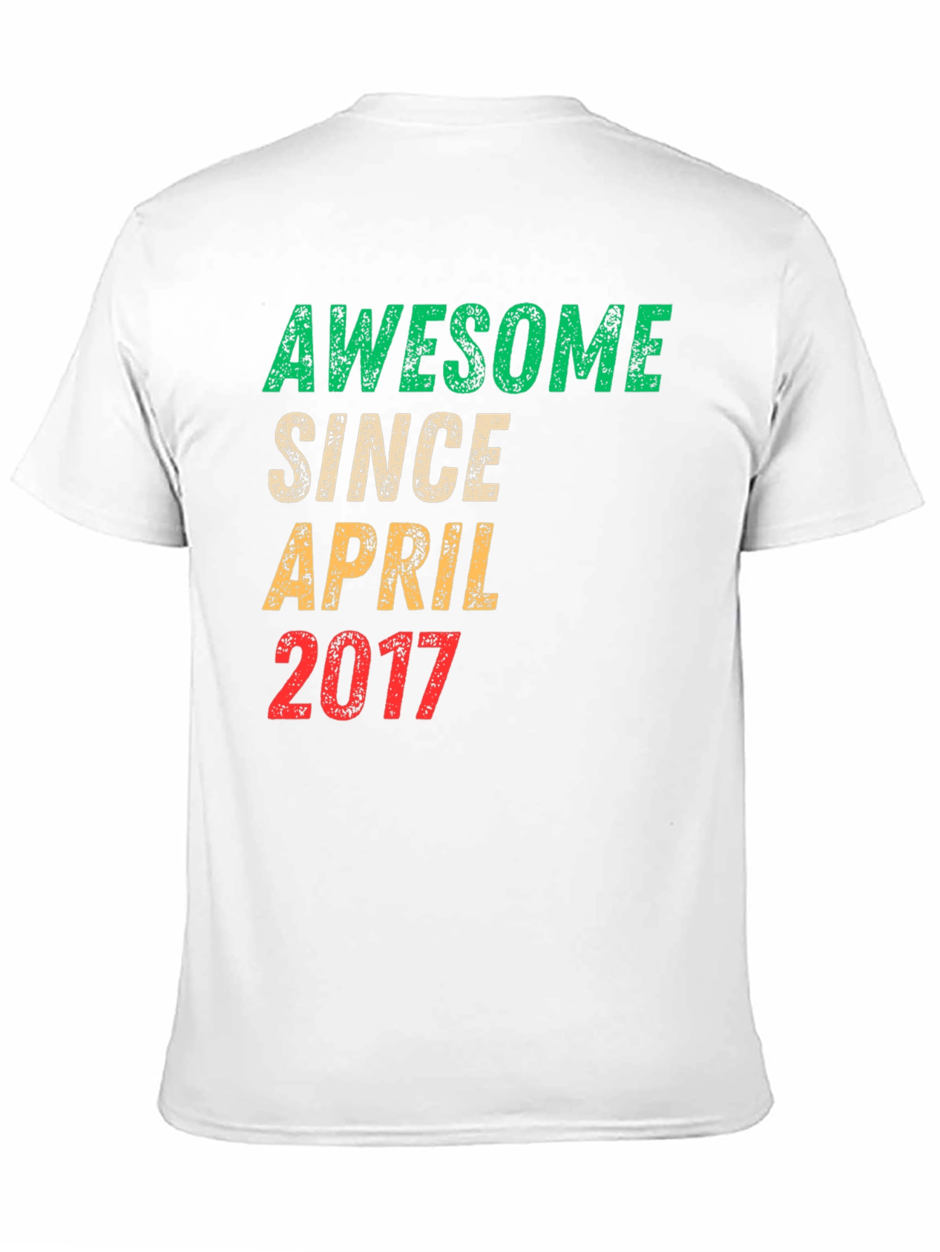 Awesome Since April 2017 T-Shirt