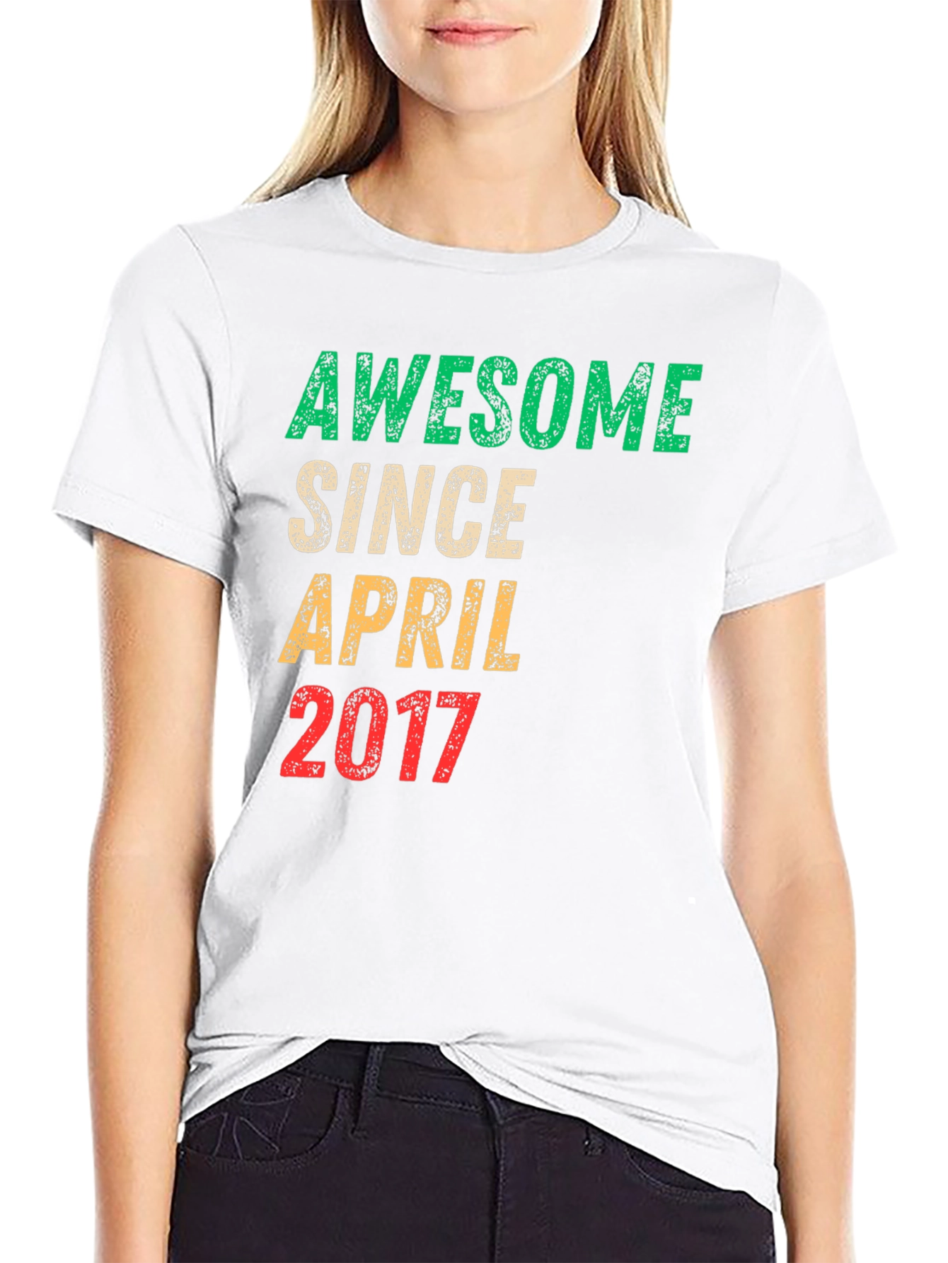 Awesome Since April 2017 T-Shirt