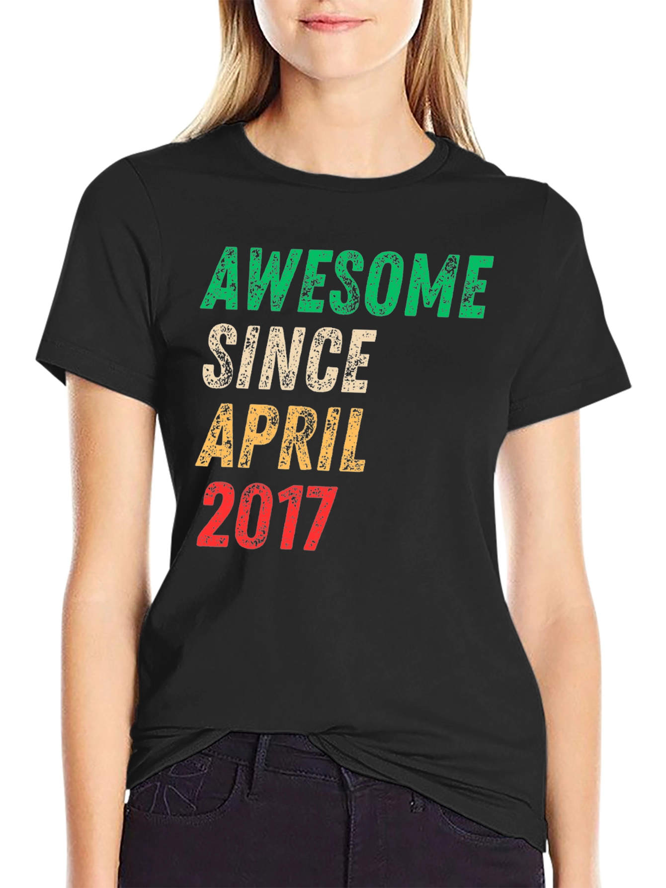 Awesome Since April 2017 T-Shirt