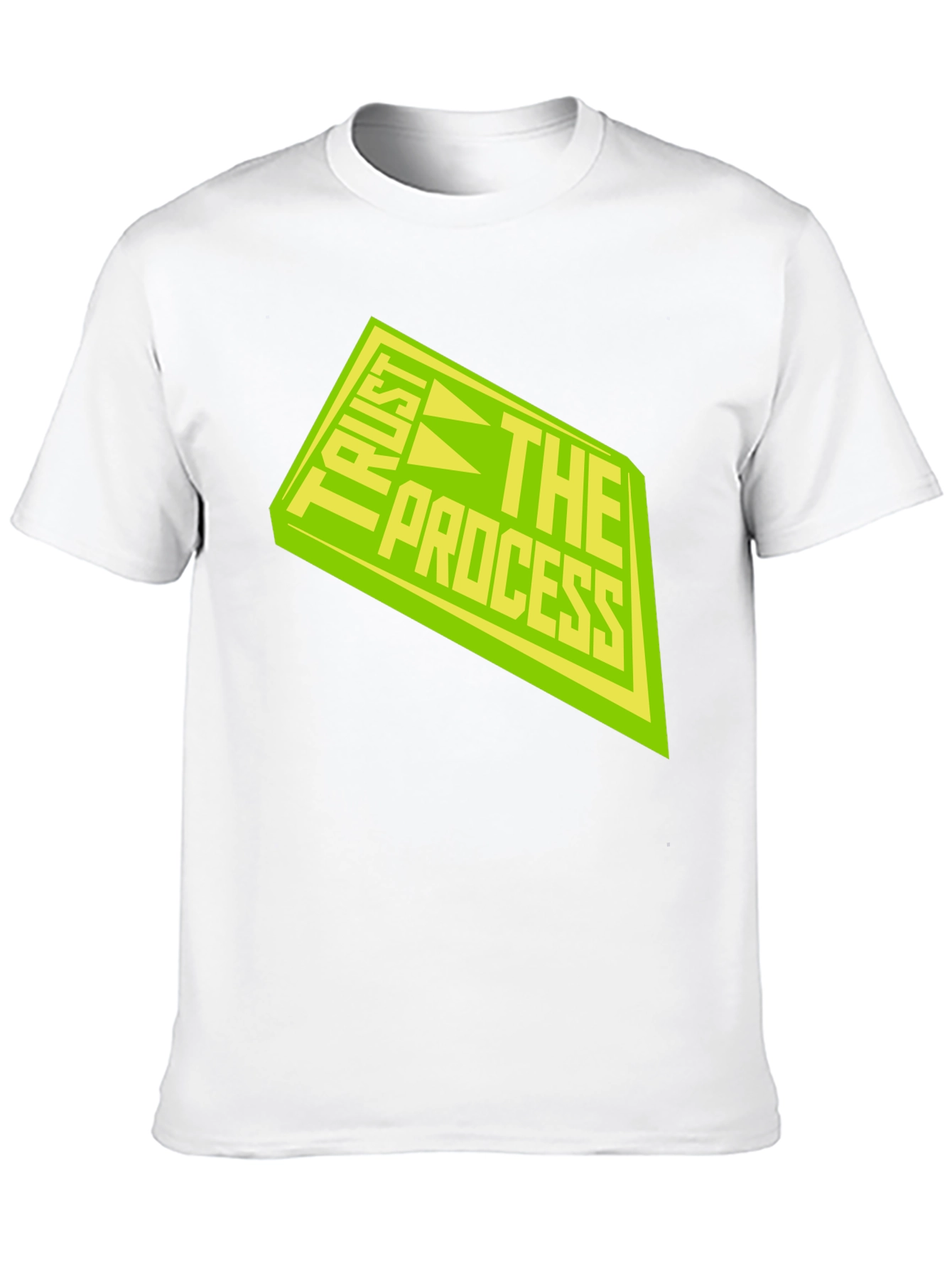 Trust The Process Black Graphic Tee