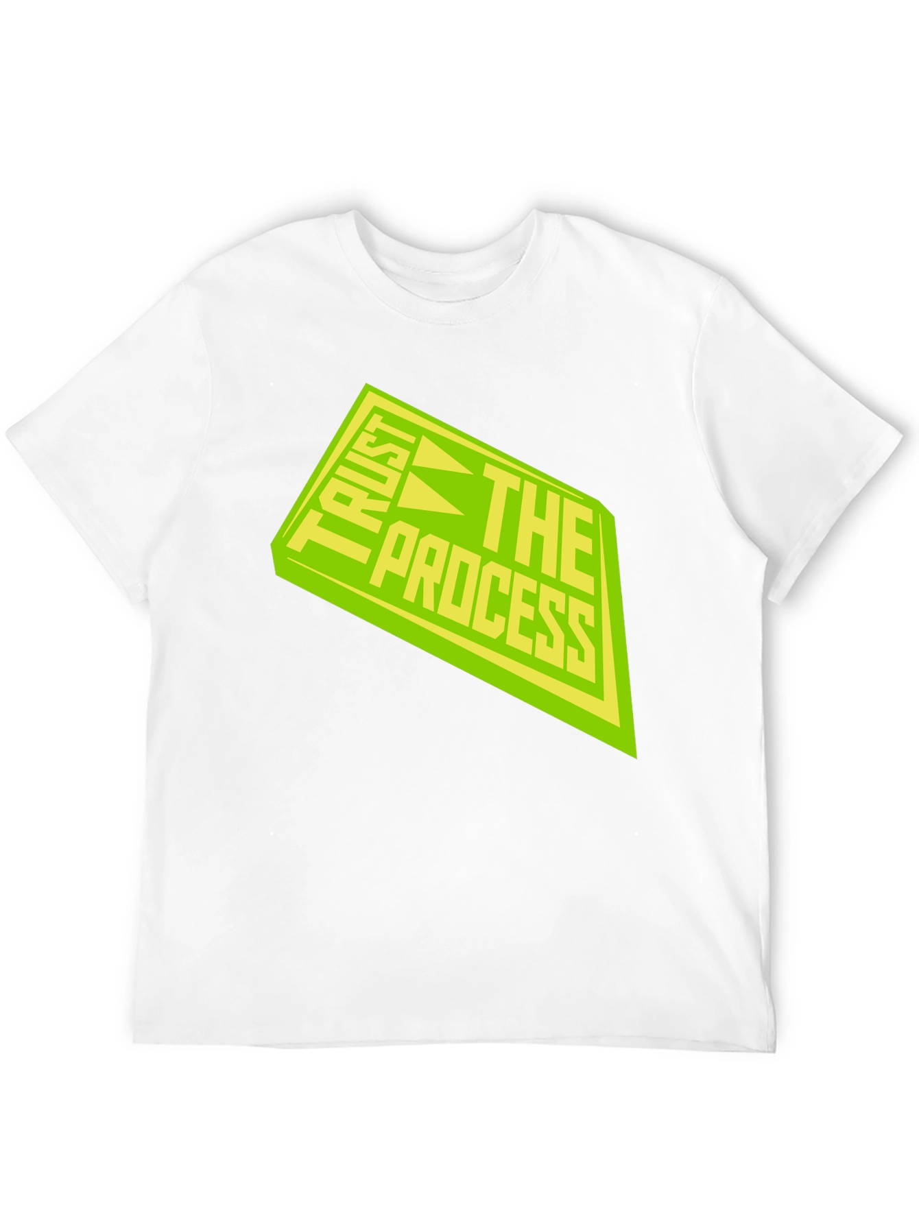 Trust The Process Black Graphic Tee