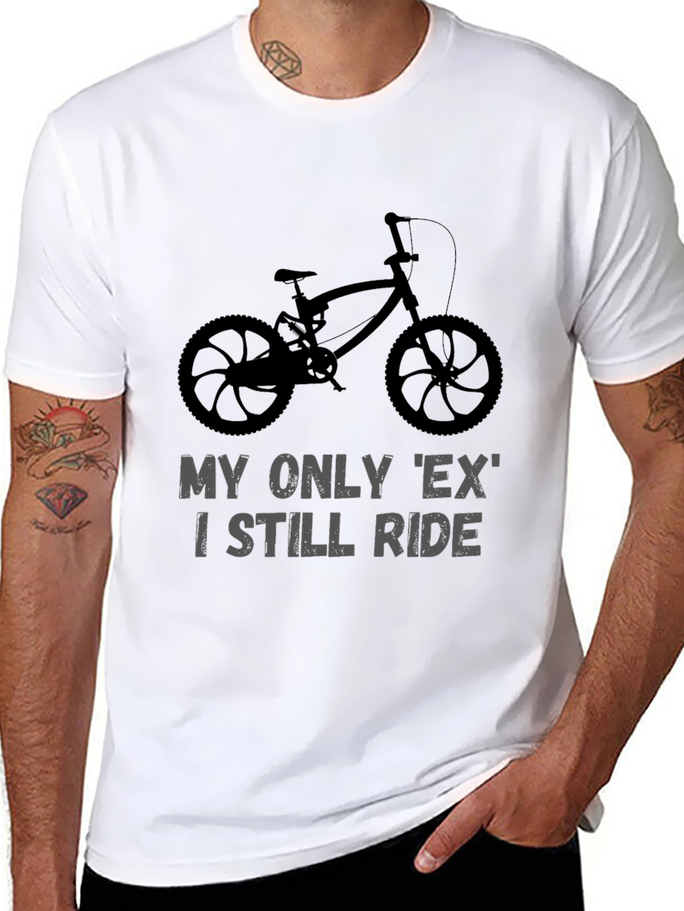 My Only Ex I Still Ride Bike T-Shirt