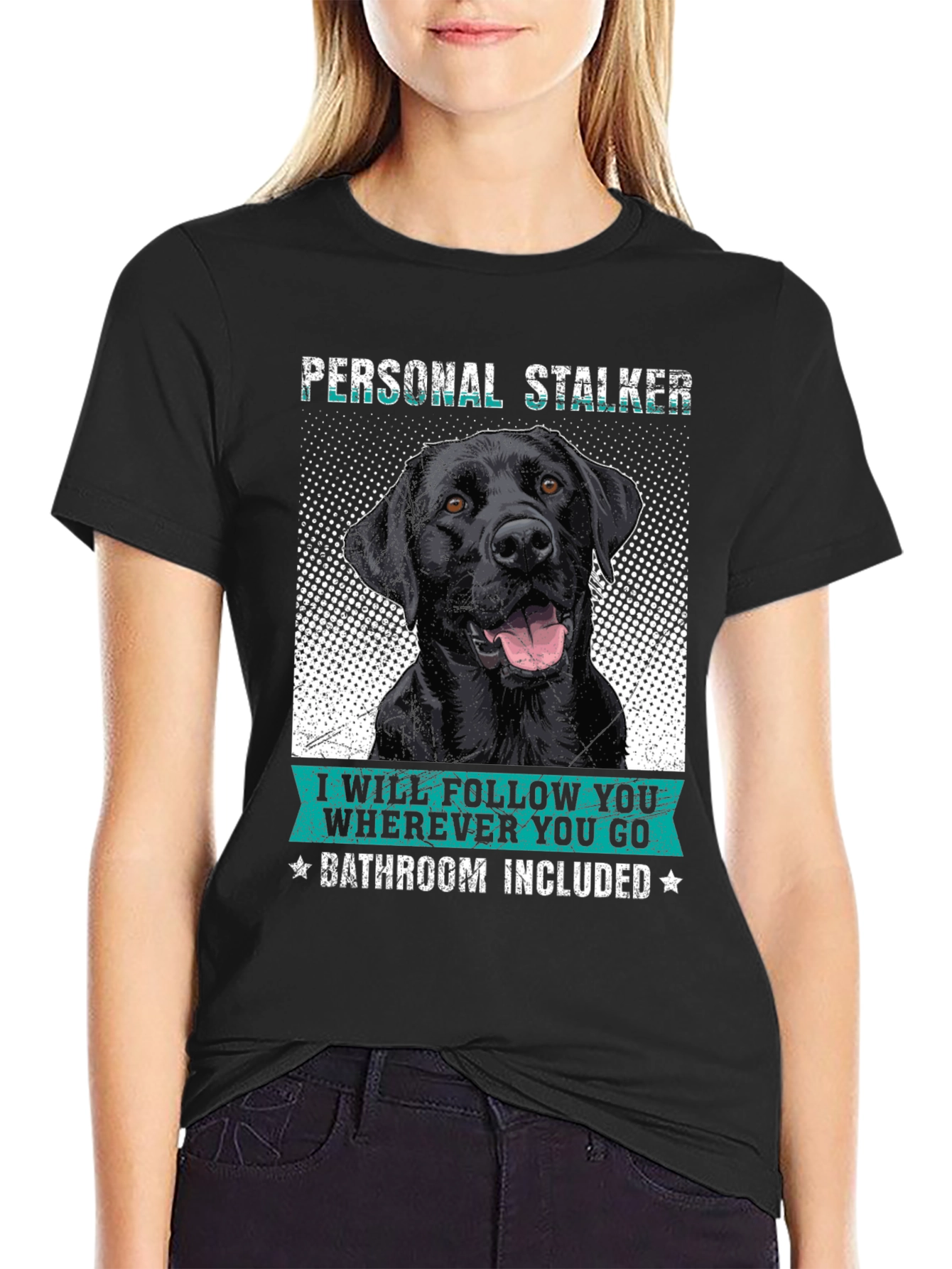 Personal Stalker Dog T-Shirt