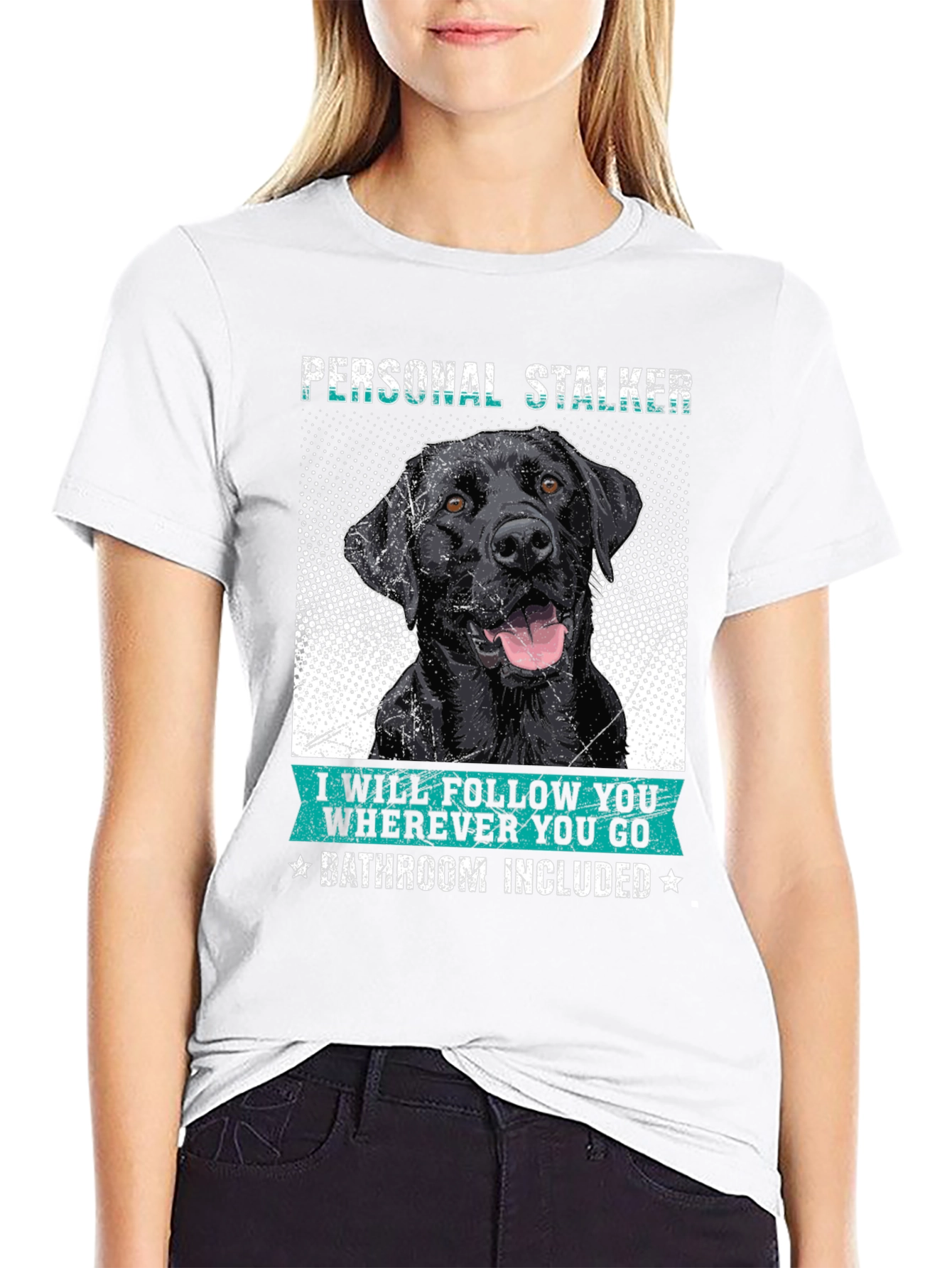 Personal Stalker Dog T-Shirt