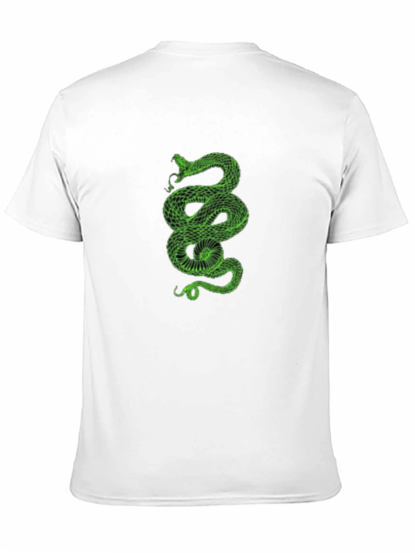 Green Snake Graphic Tee - Stylish Mens Shirt