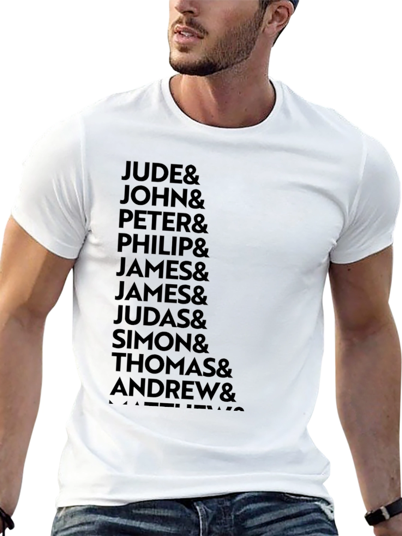 Twelve Apostles Black T-Shirt