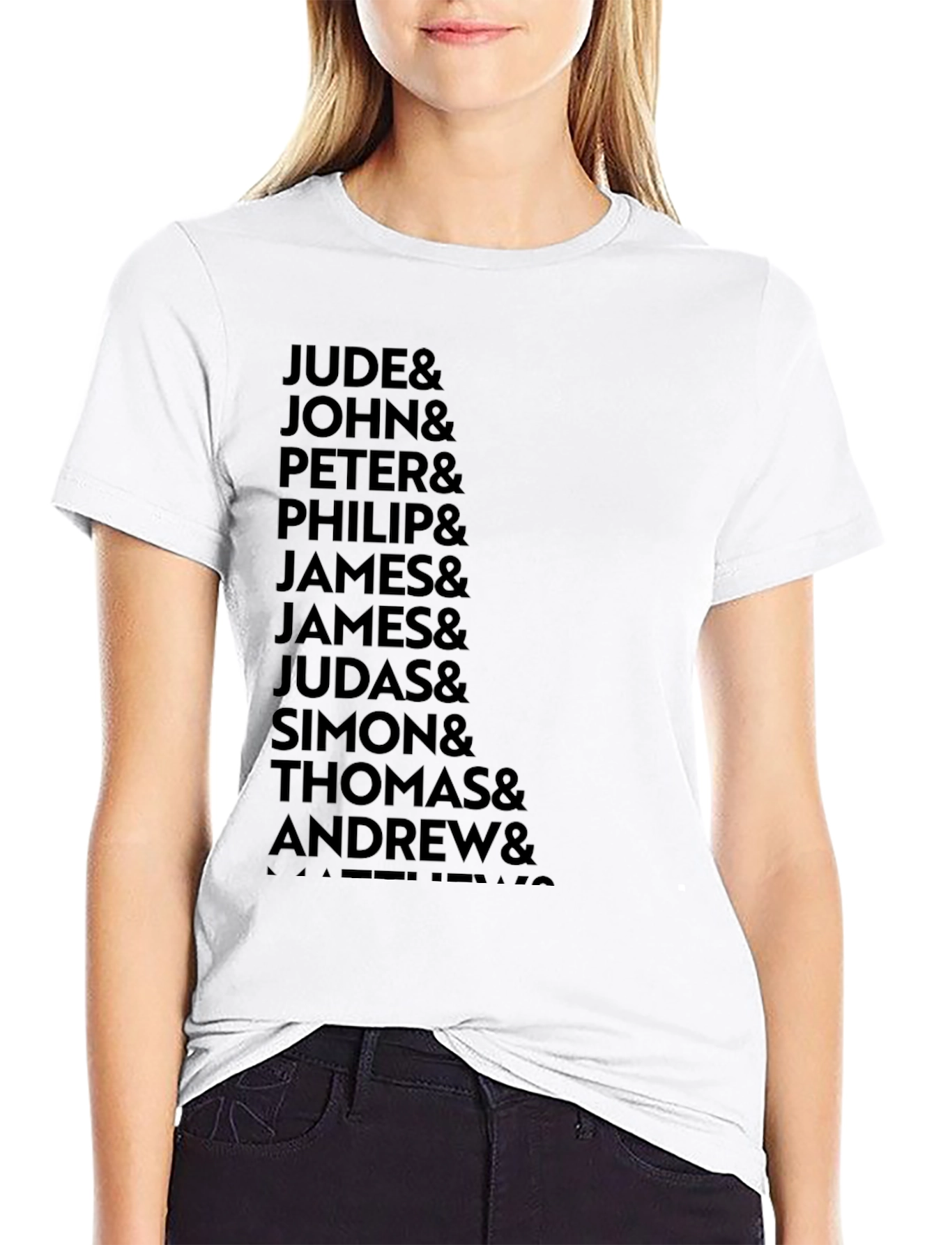 Twelve Apostles Black T-Shirt