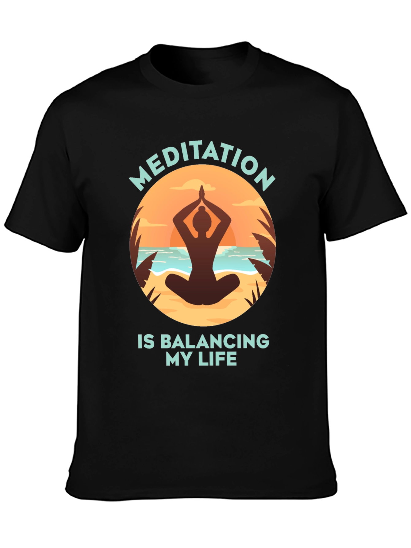 Meditate Balancing Life T-Shirt