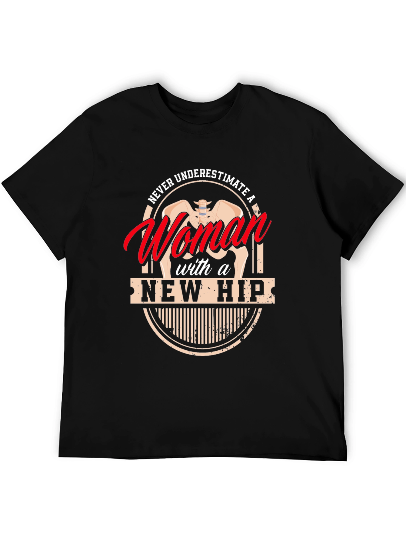 New Hip Woman T-Shirt - Gift for Recovery