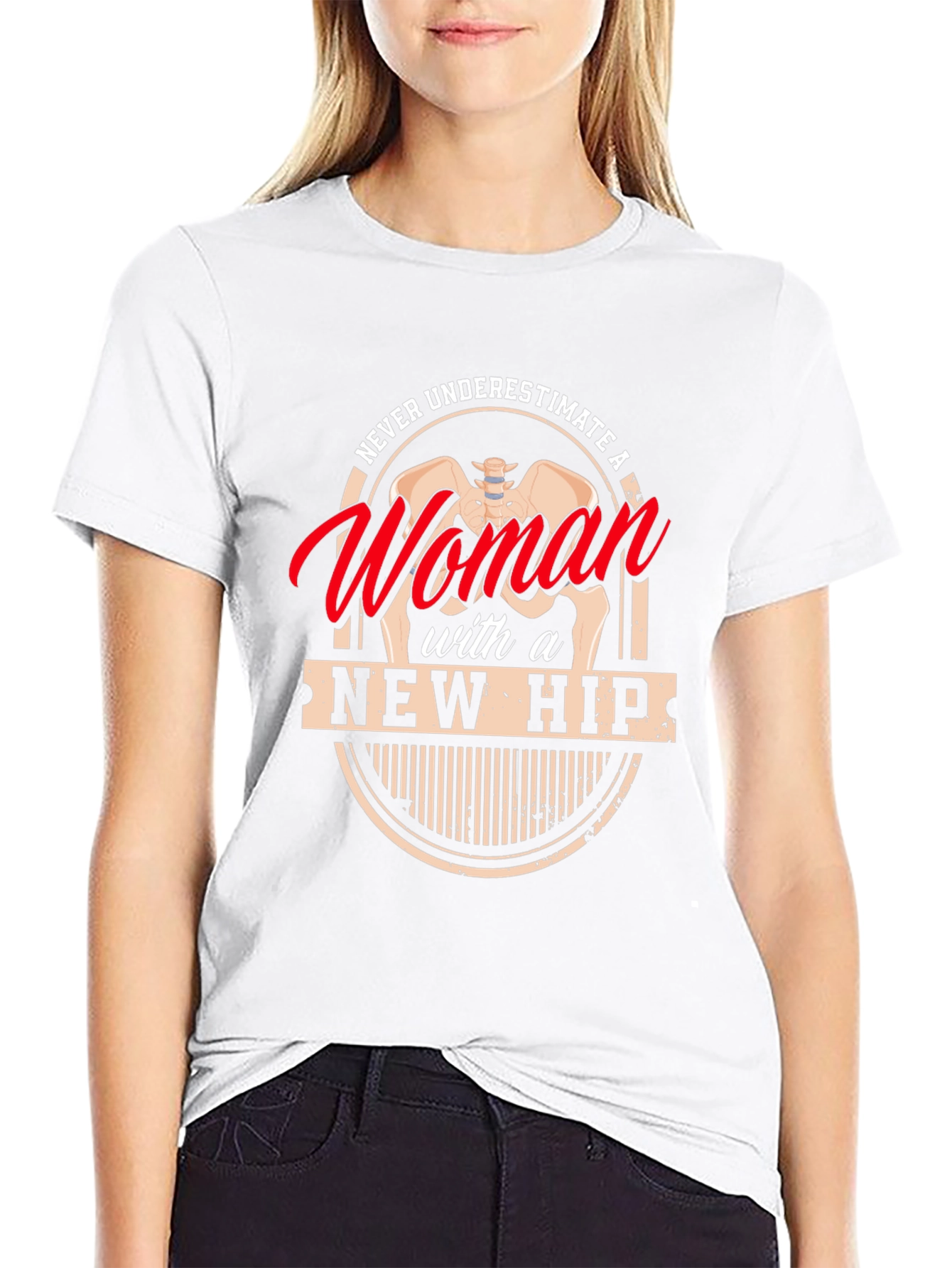 New Hip Woman T-Shirt - Gift for Recovery