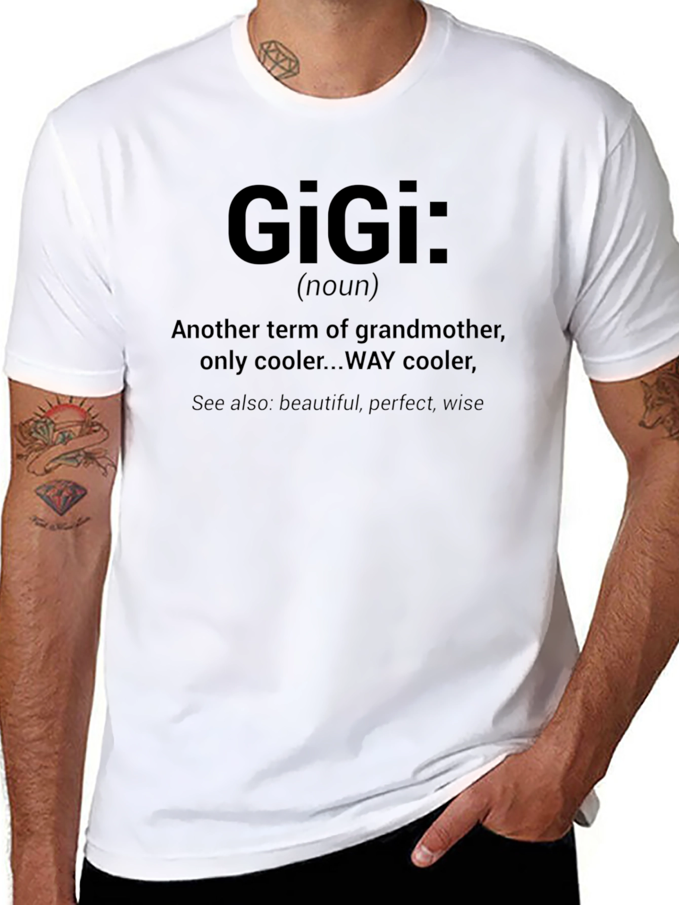 Cool Gigi Definition T-Shirt - Grandmother with Style
