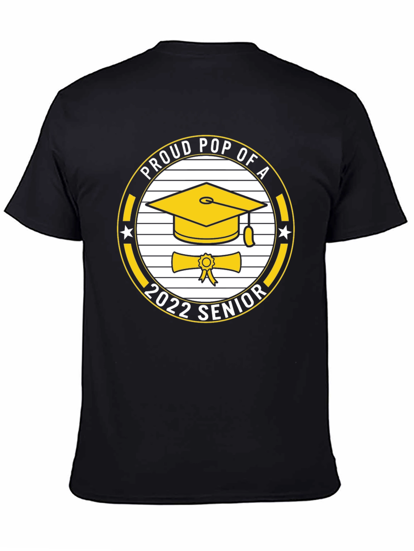 Proud Pop of a 2022 Senior T-Shirt