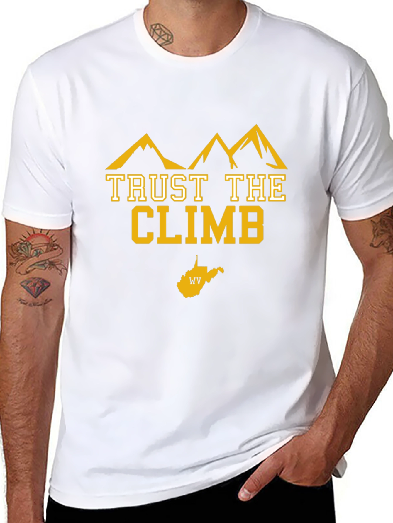 Trust the Climb West Virginia Graphic Tee