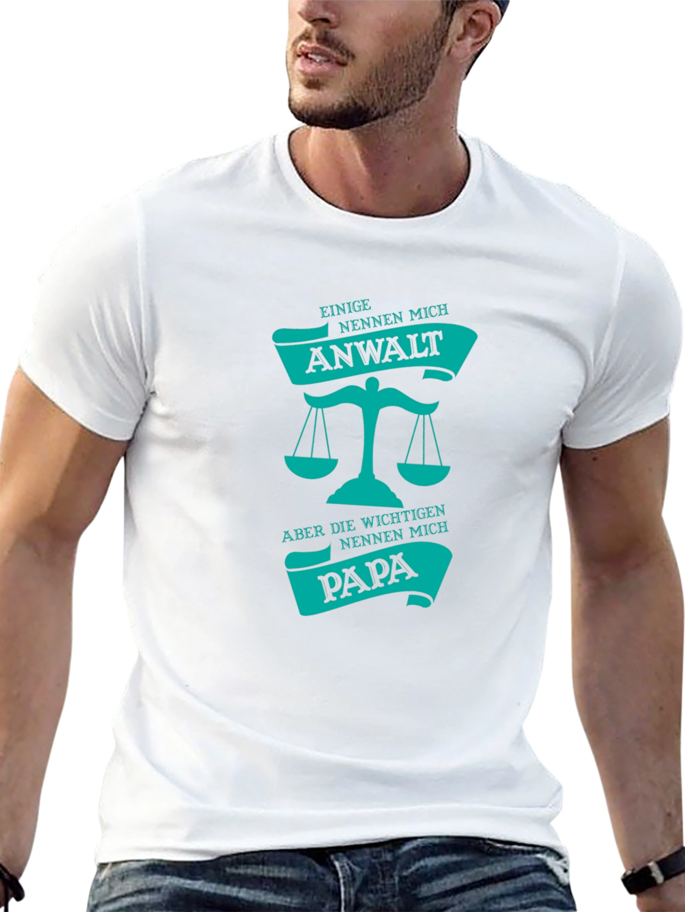 Anwalt Papa T-Shirt - Attorney Dad Tee