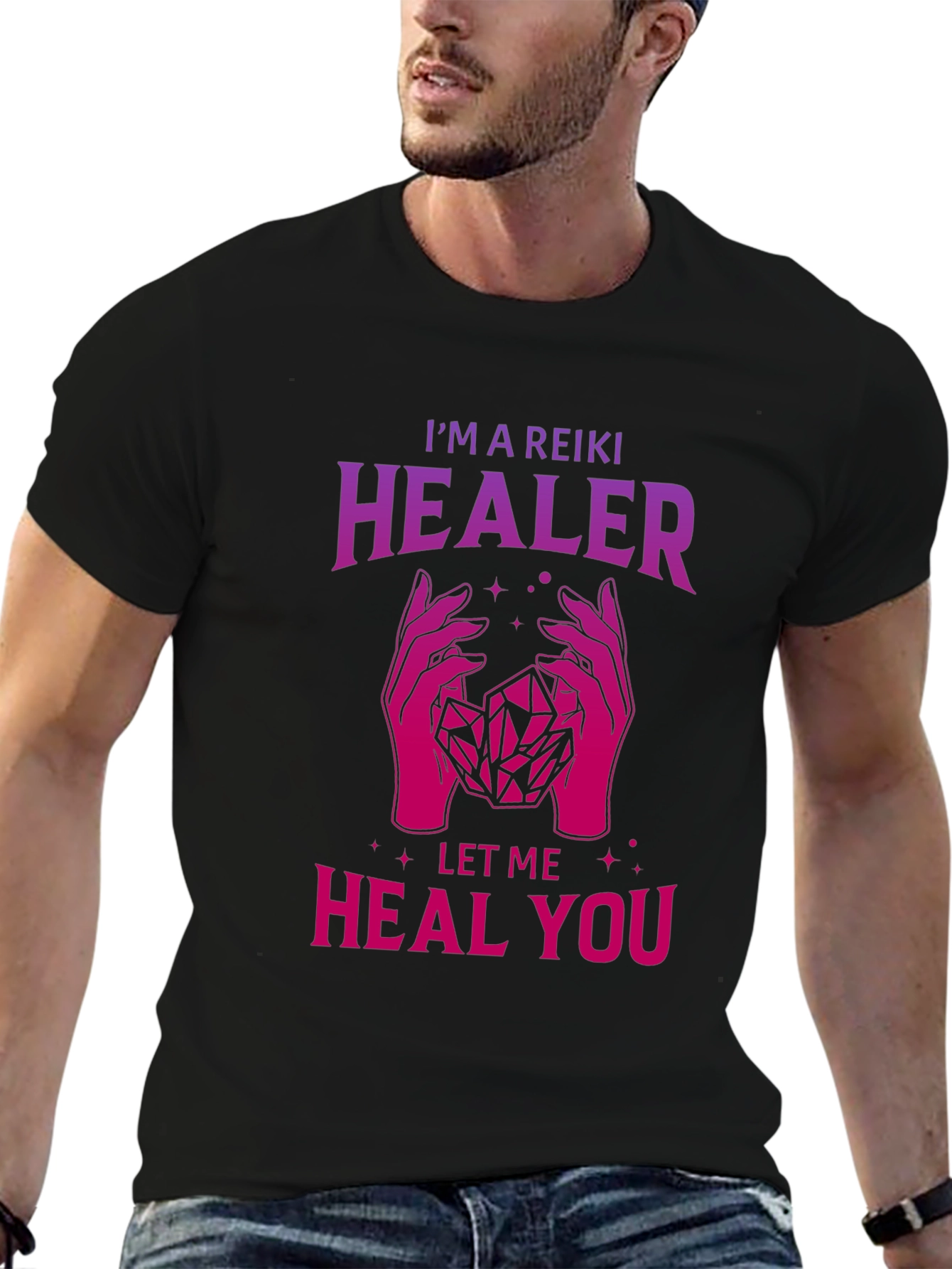 Reiki Healer Graphic T-Shirt