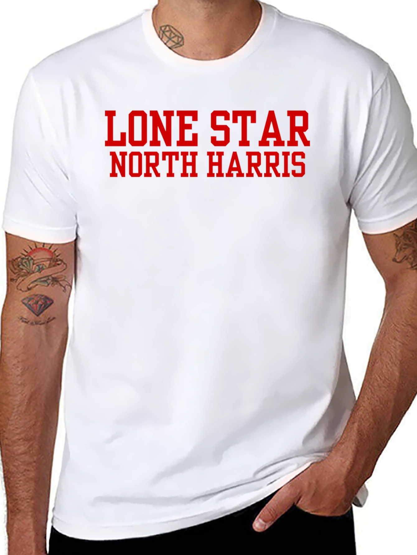 Lone Star North Harris Black T-Shirt