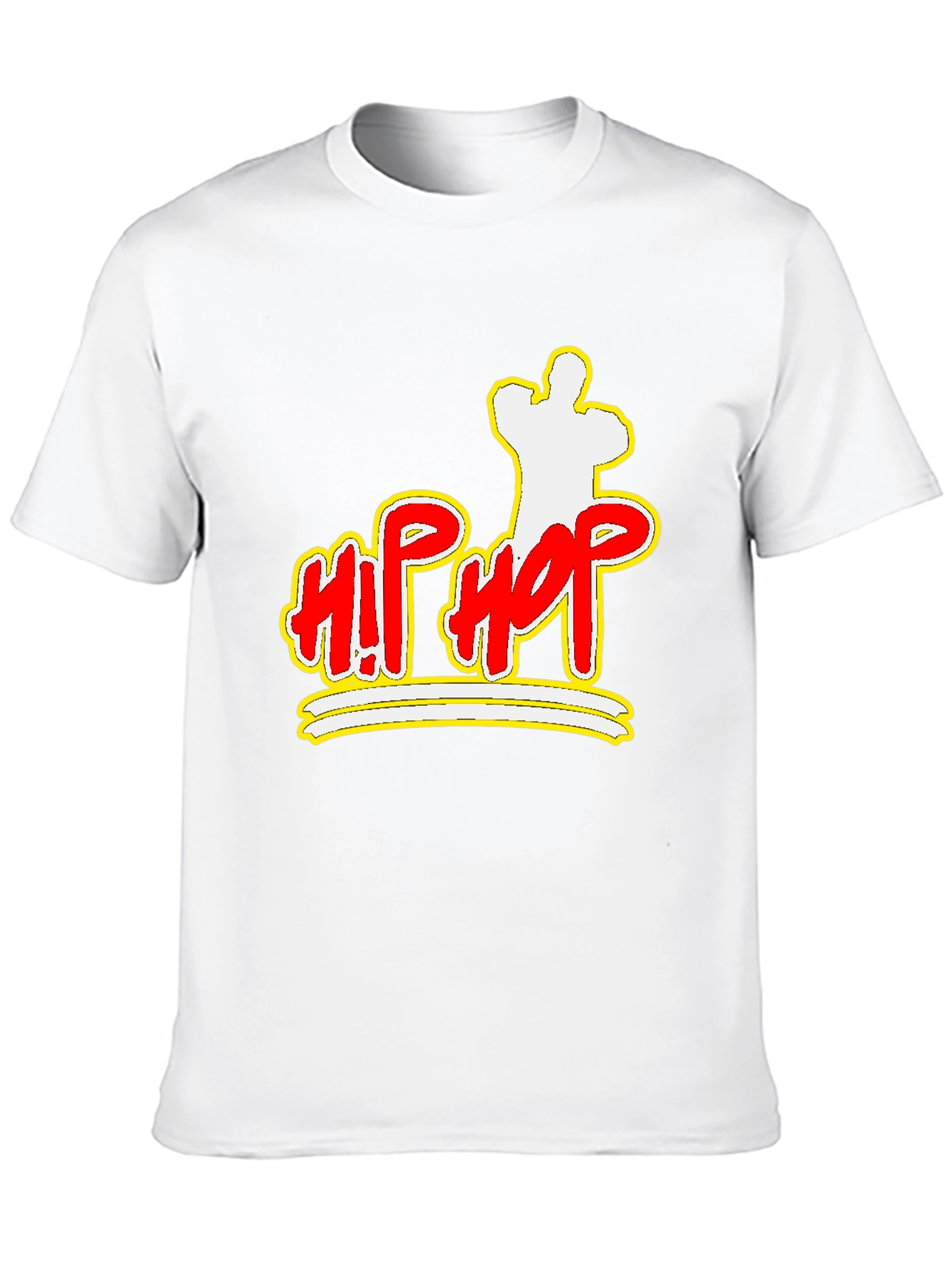 Hip Hop Graphic Black T-Shirt