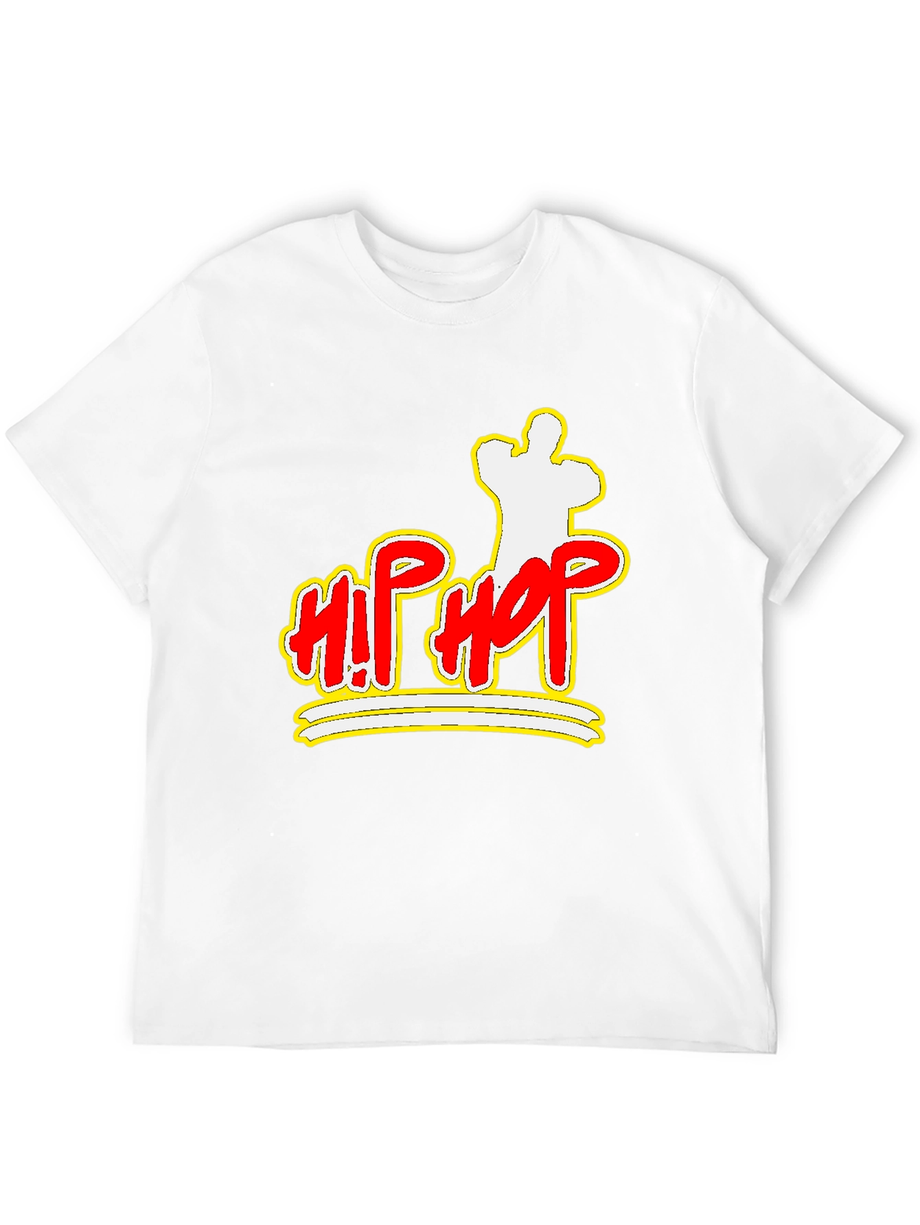 Hip Hop Graphic Black T-Shirt