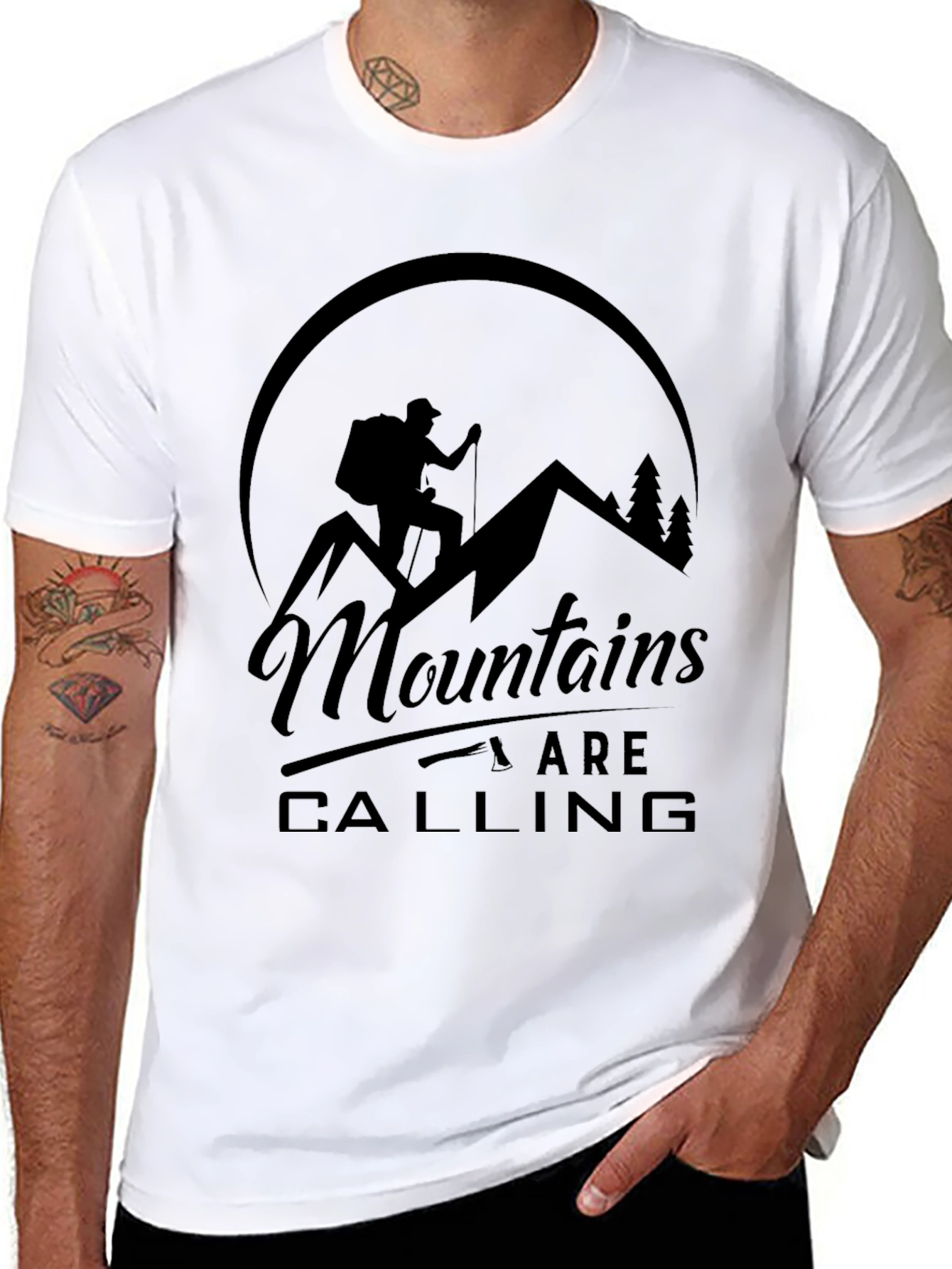 Mountains Are Calling T-Shirt - Adventure Awaits!