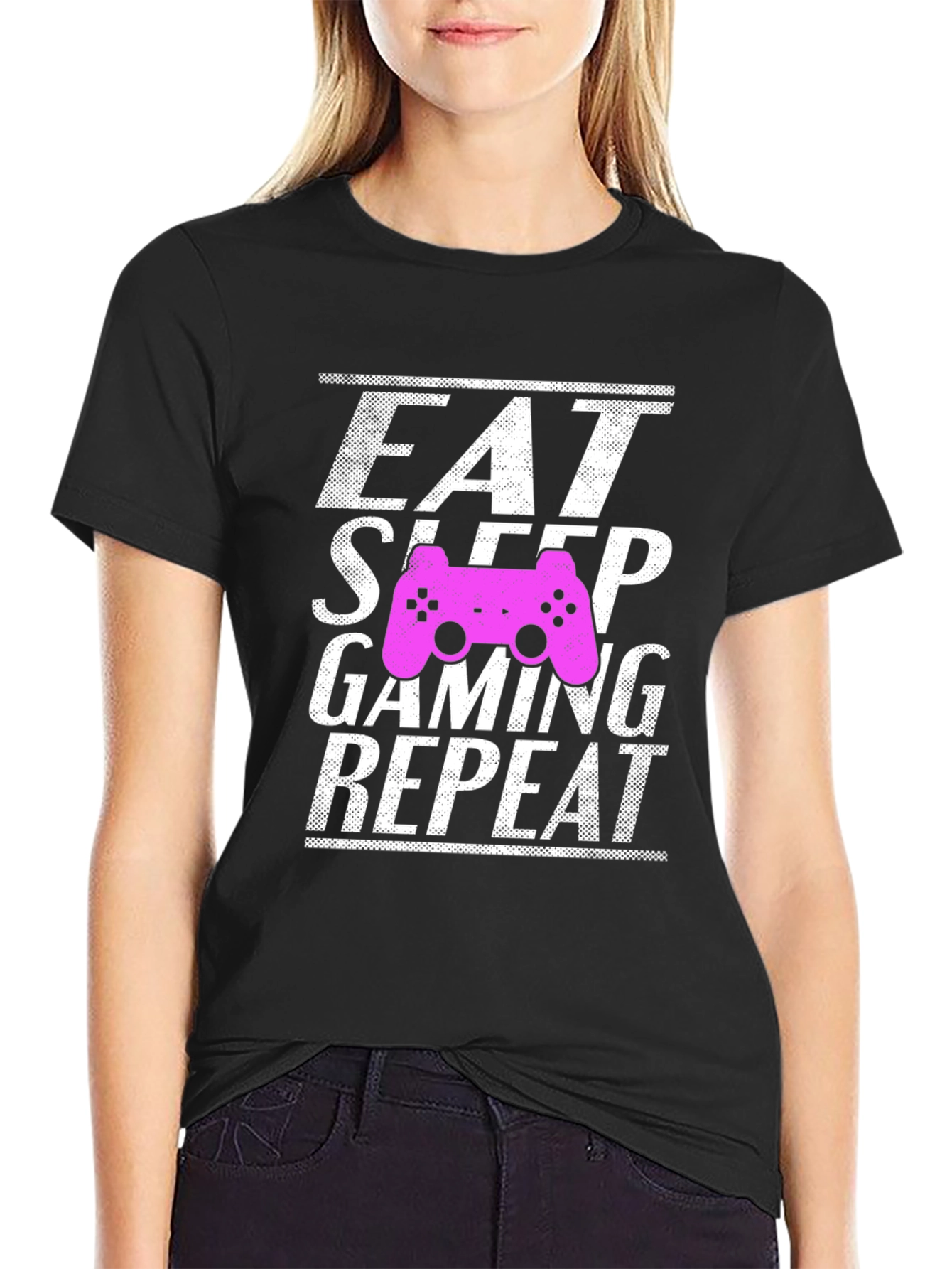 Eat Sleep Gaming Repeat T-Shirt