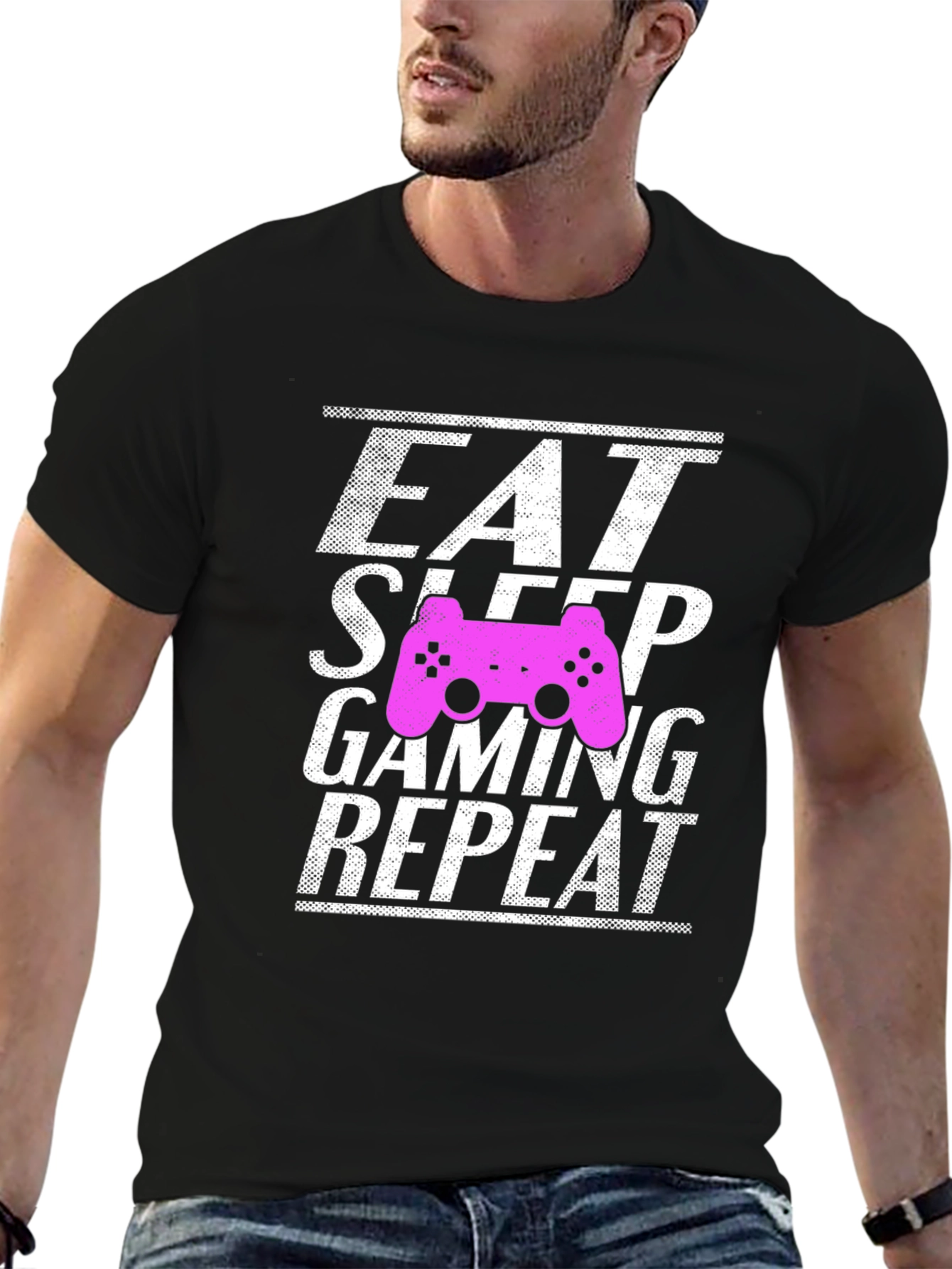 Eat Sleep Gaming Repeat T-Shirt