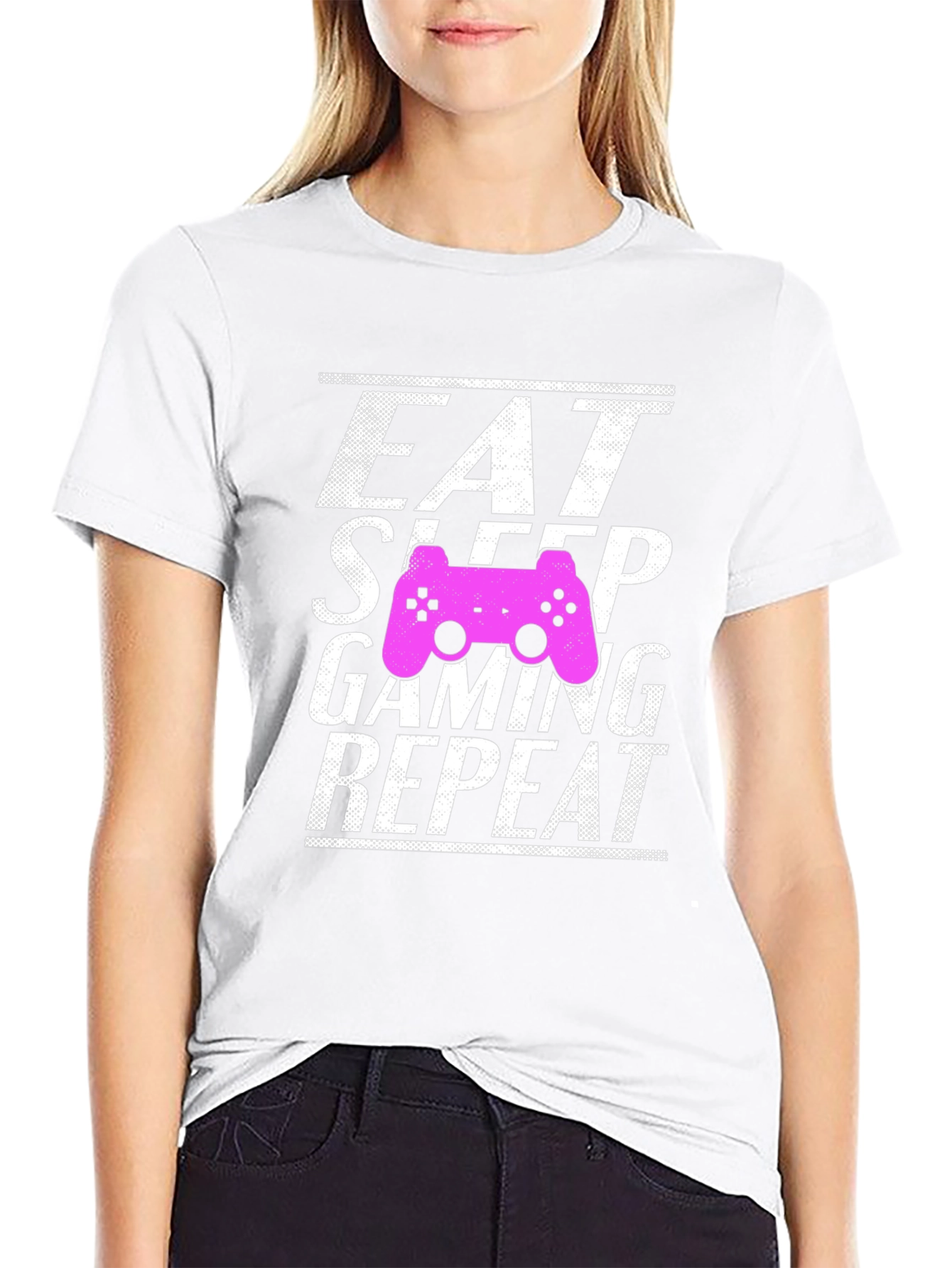 Eat Sleep Gaming Repeat T-Shirt