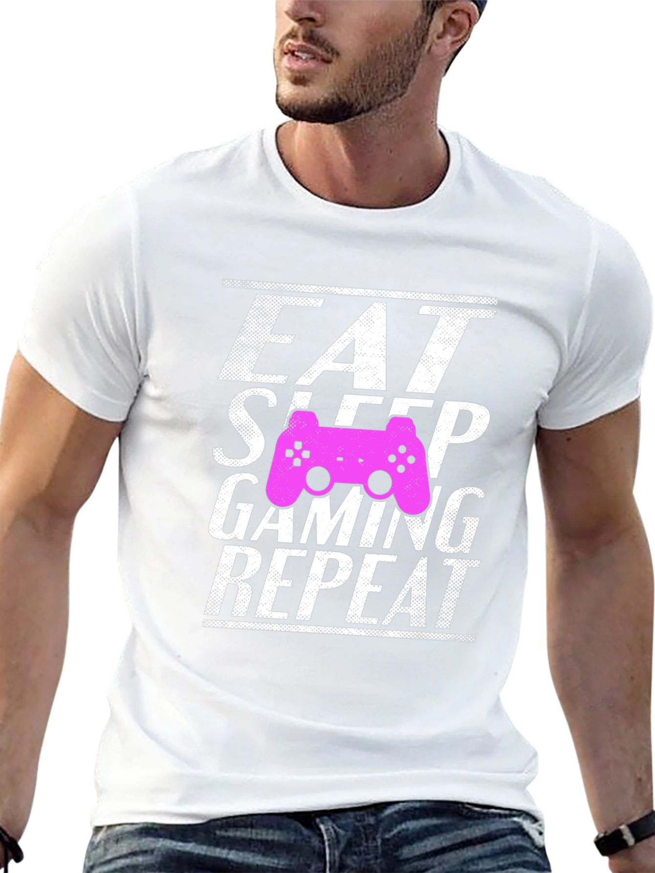 Eat Sleep Gaming Repeat T-Shirt