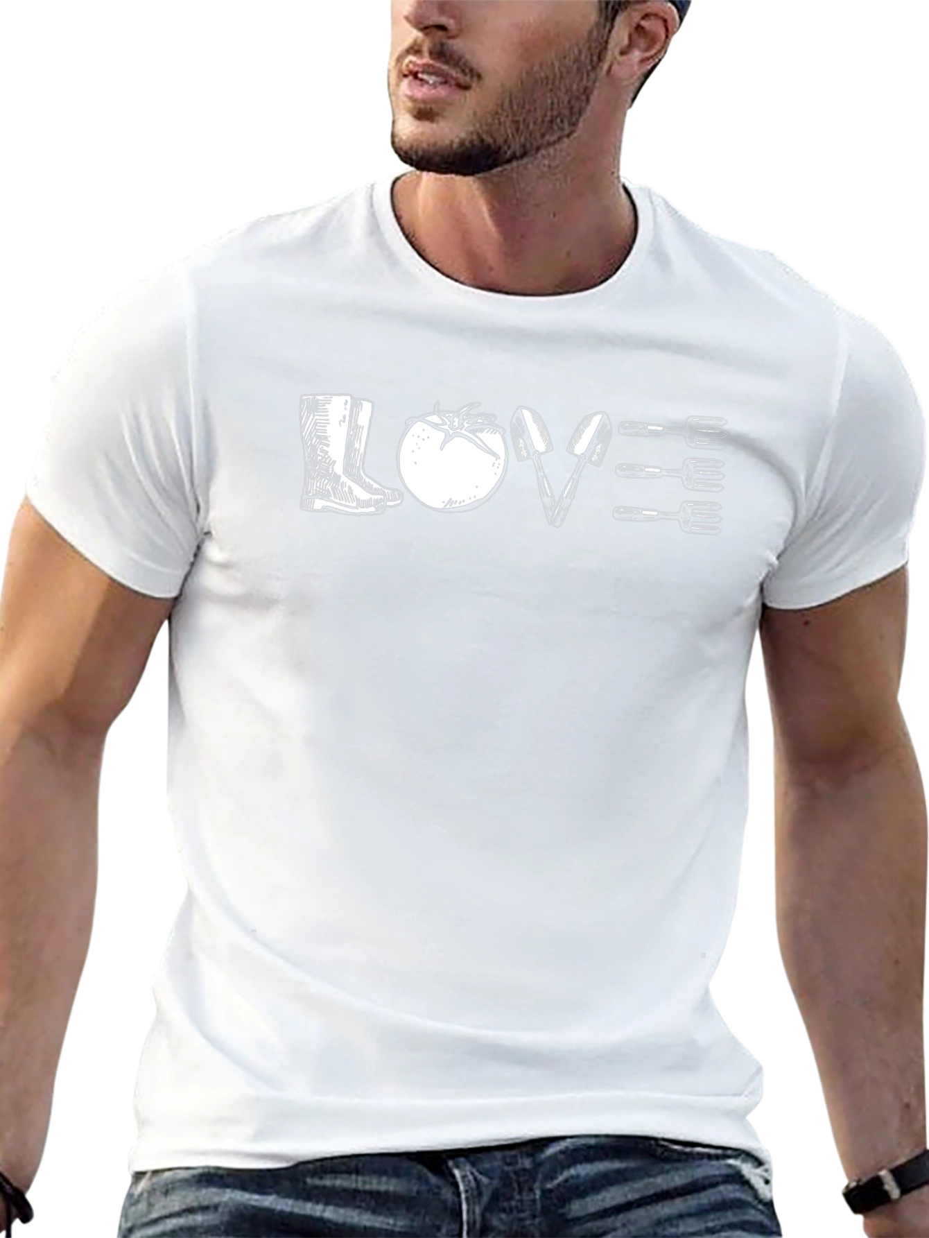 Gardening Lovers Black T-Shirt