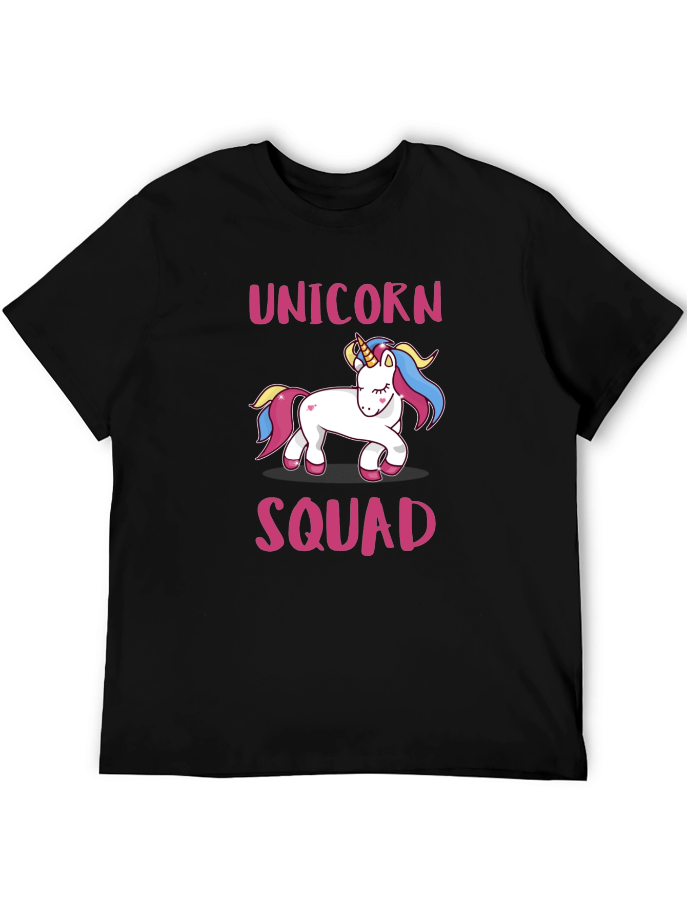 Unicorn Squad Black T-Shirt