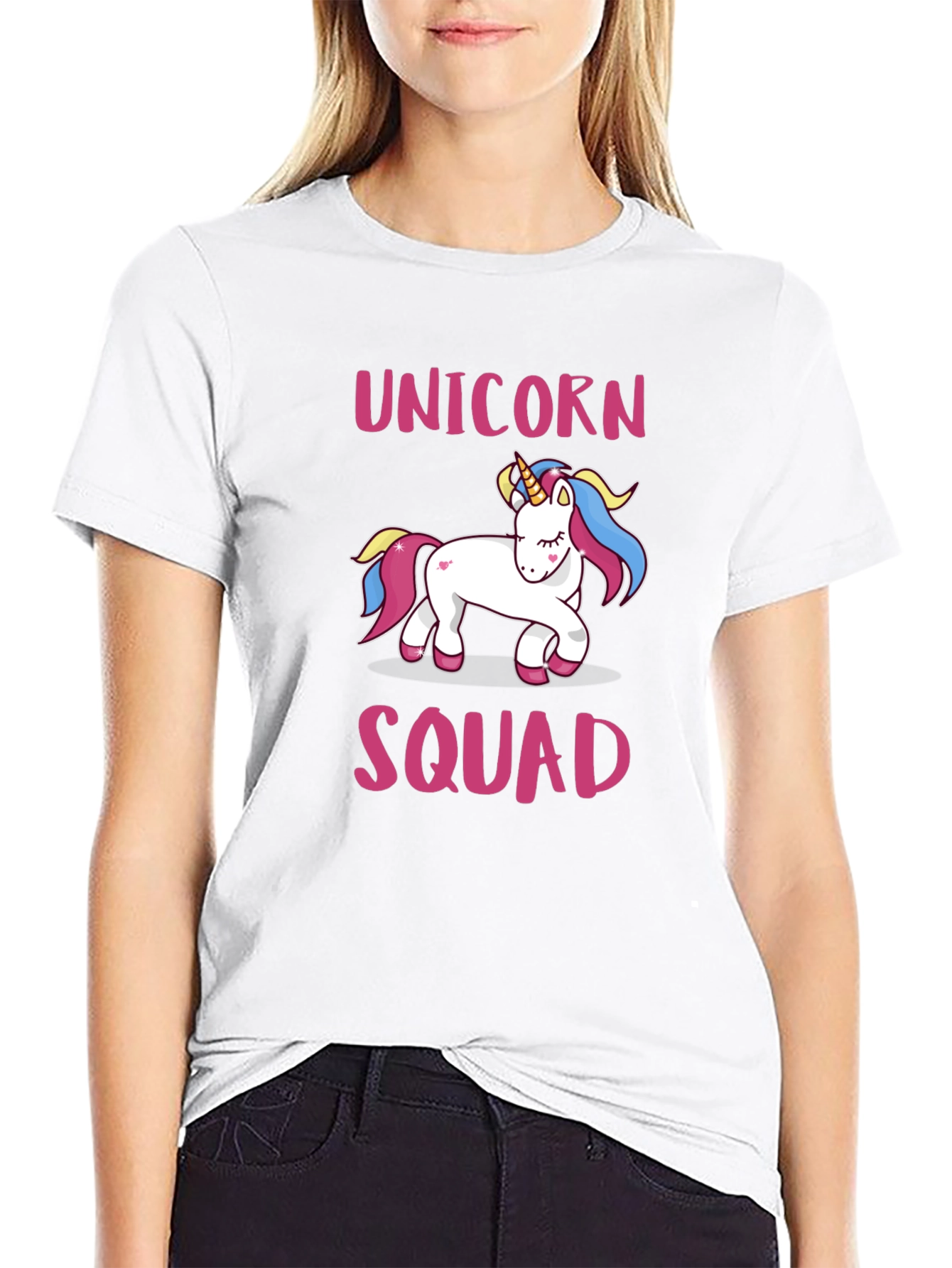 Unicorn Squad Black T-Shirt