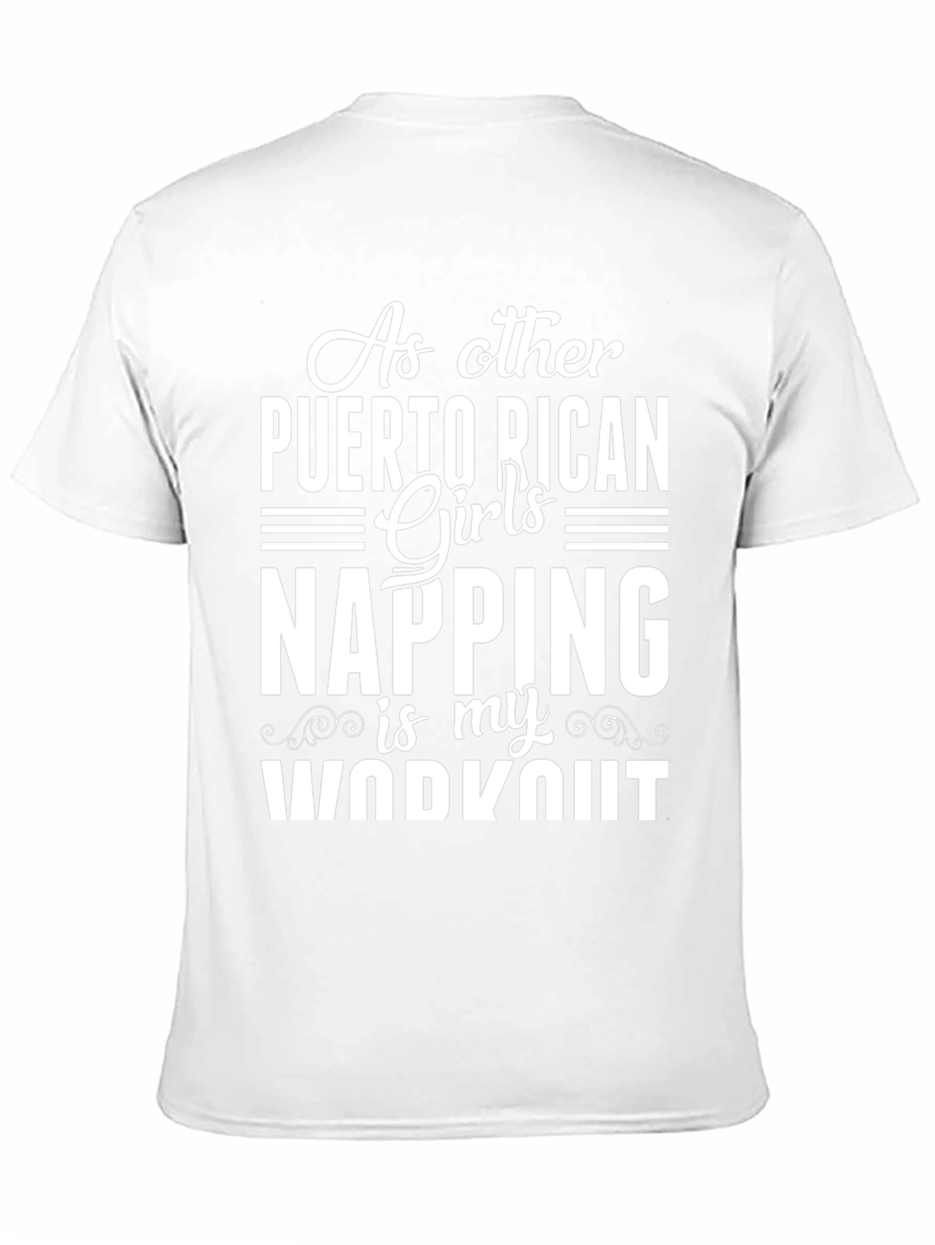 Puerto Rican Girls Napping Workout T-Shirt