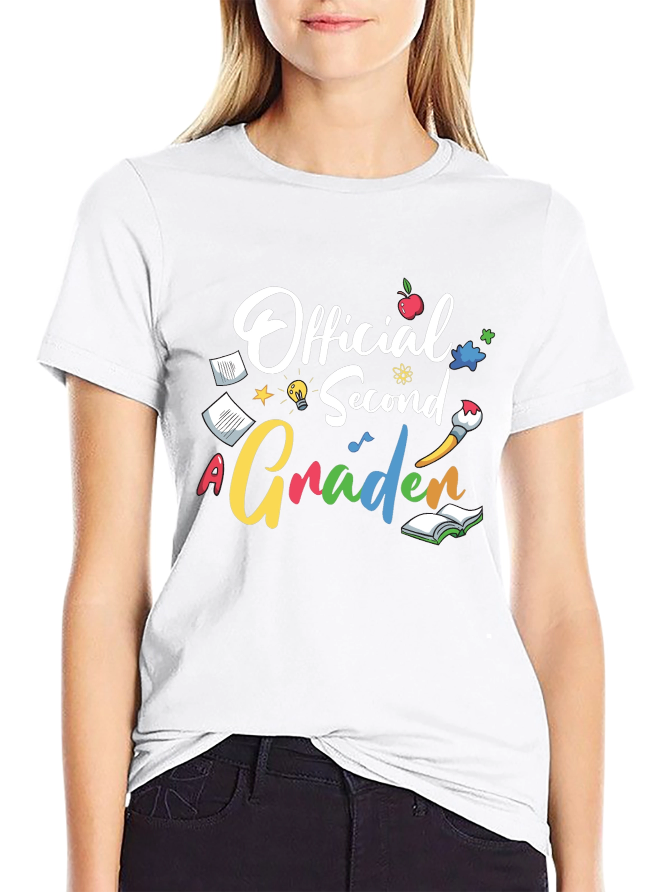 Official Second Grader T-Shirt - Back to School Apparel